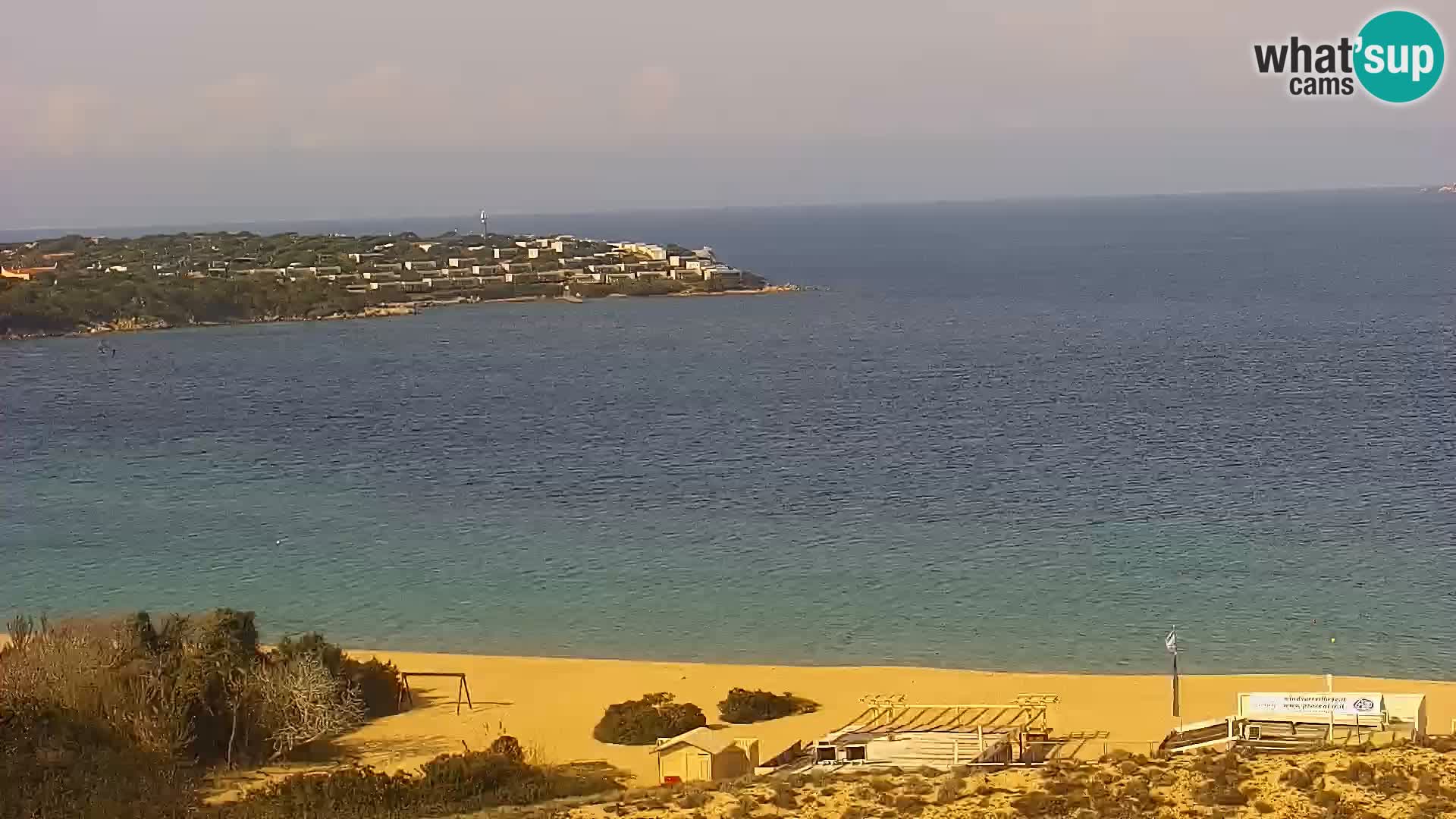 Webcam Porto Pollo le Dune | spiaggia Sardegna