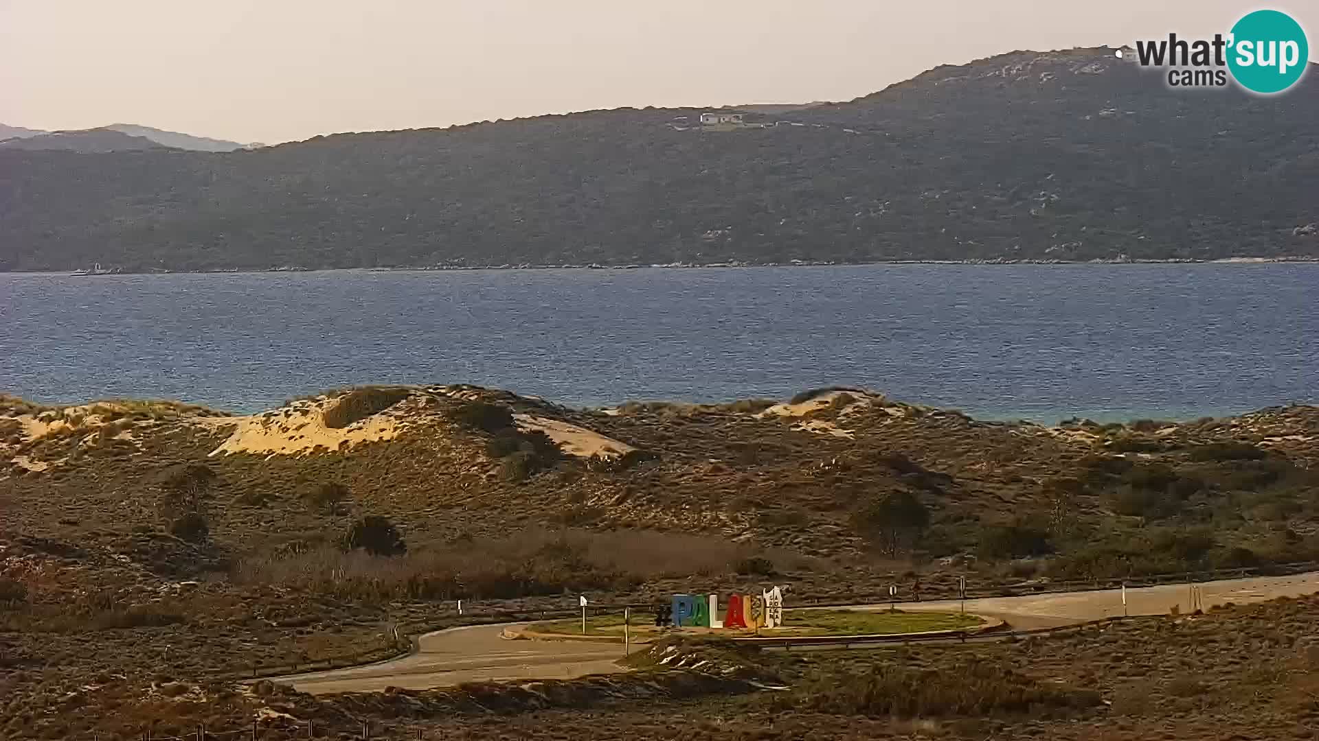 Livecam Porto Pollo plage Sardaigne webcam