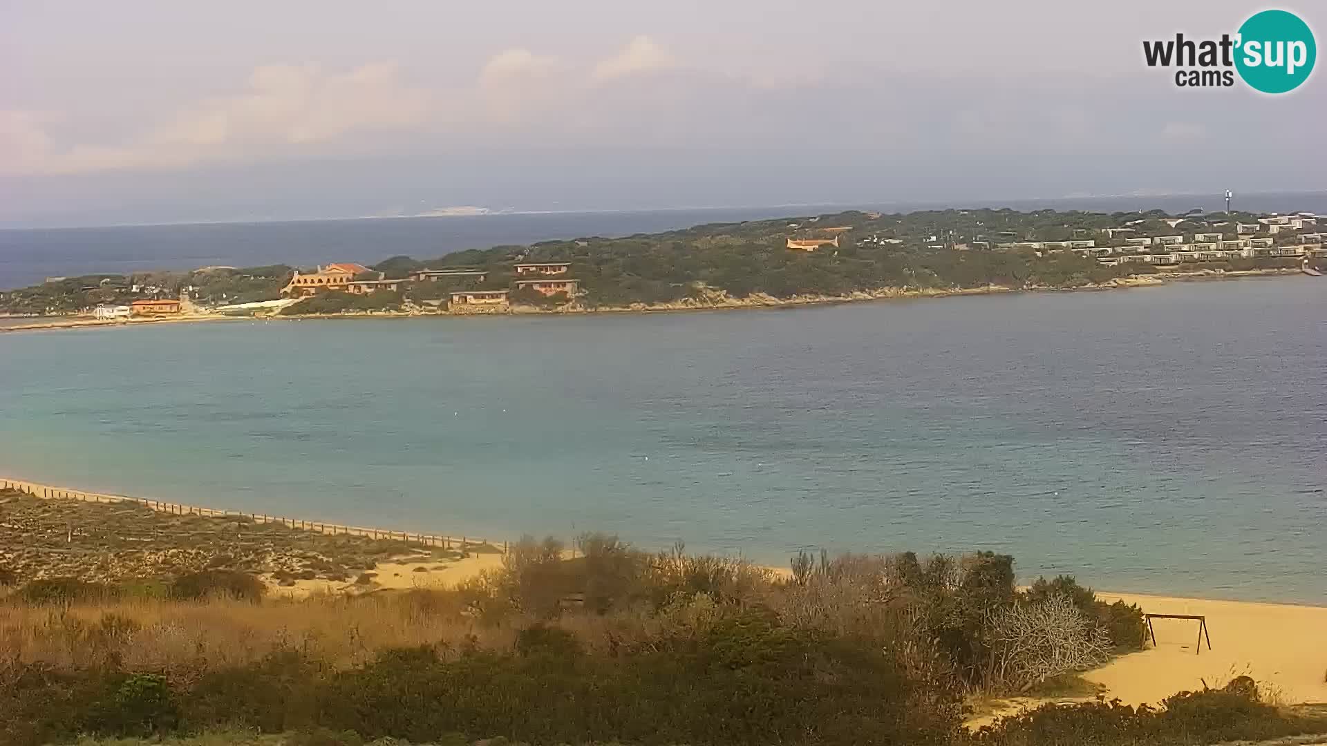 Webcam Strand Porto Pollo Sardinien live kamera