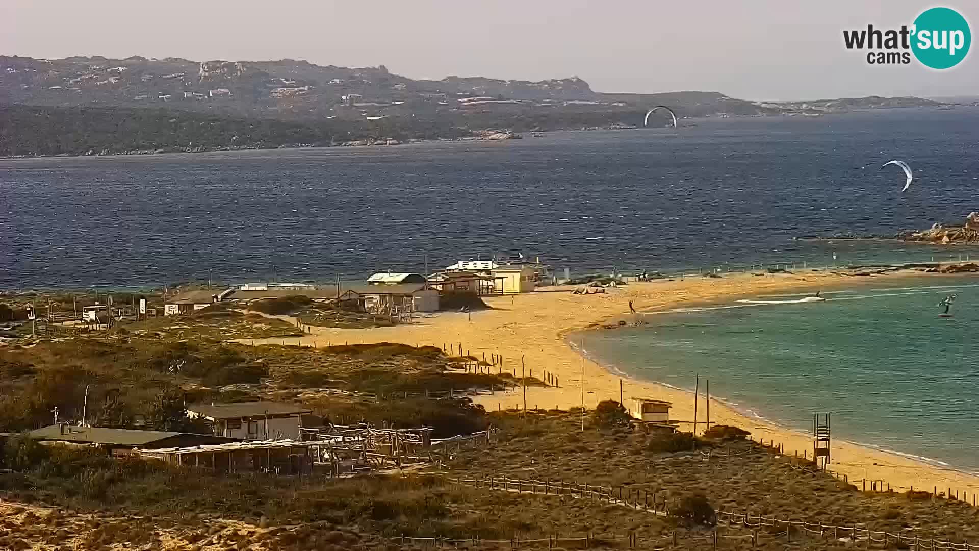 Webcam Strand Porto Pollo Sardinien live kamera