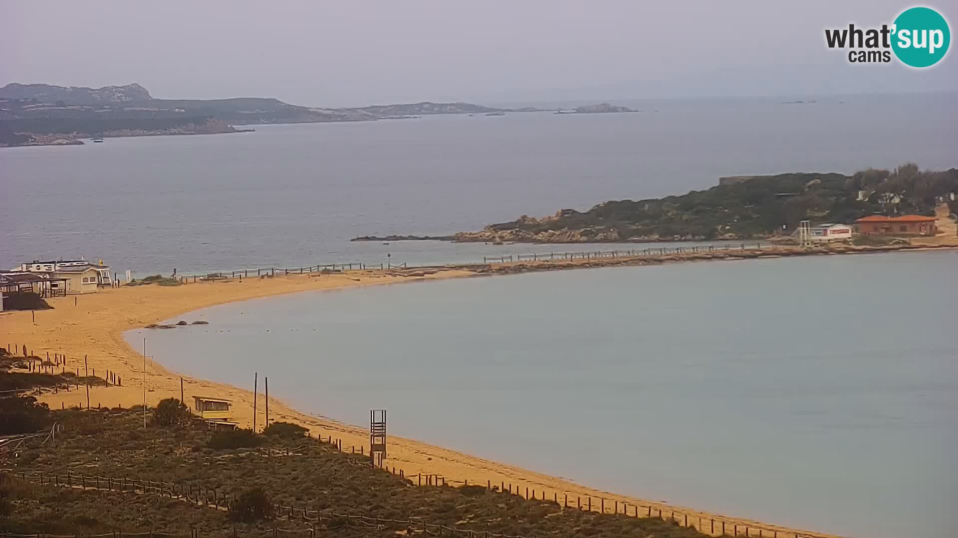 Webcam Porto Pollo le Dune | spiaggia Sardegna