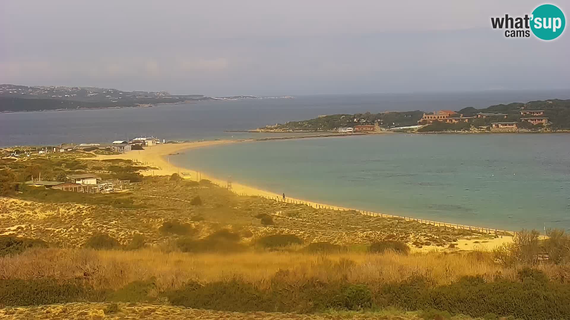 Spletna kamera plaža Porto Pollo Sardinija v živo