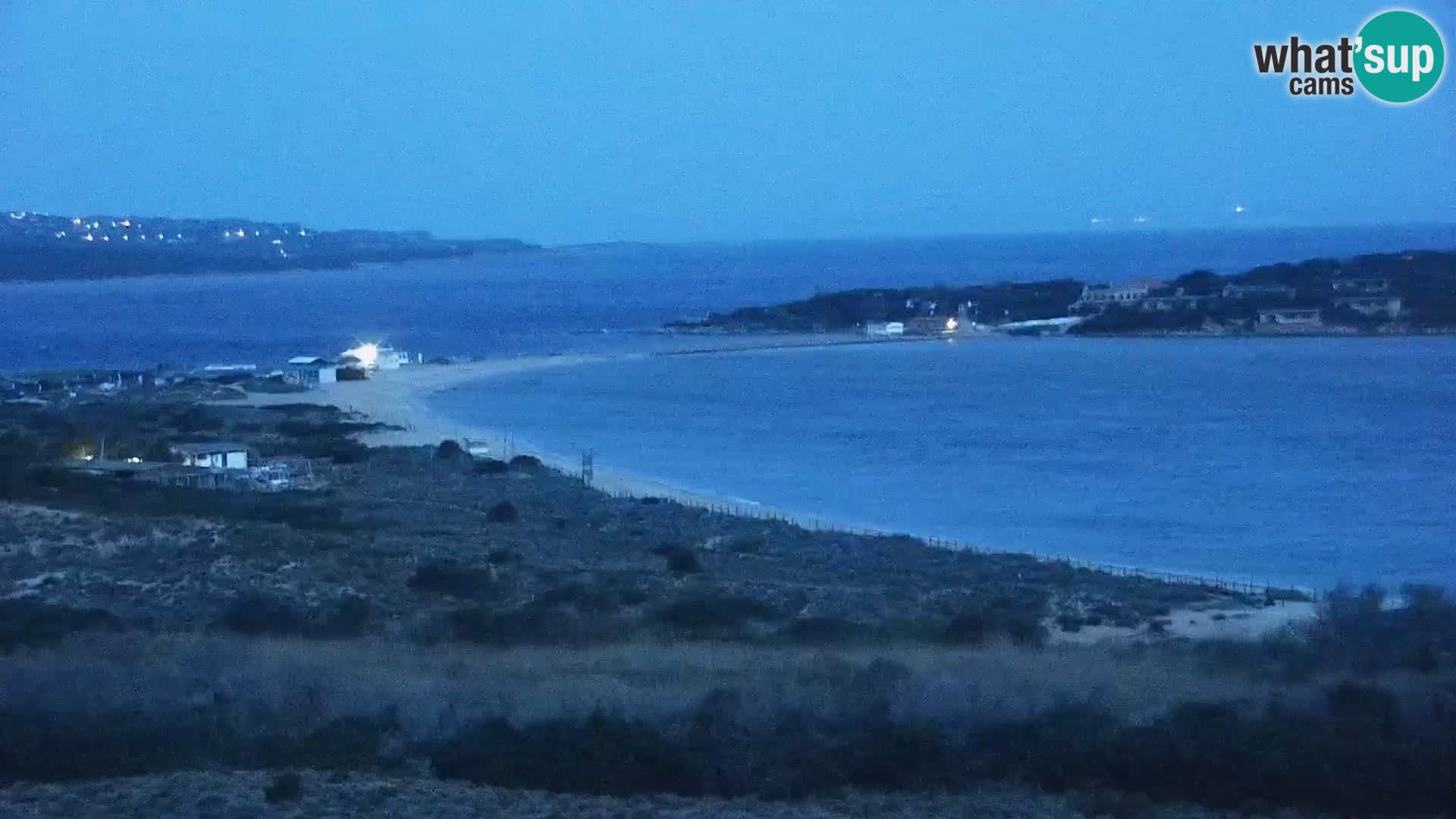 Camera en vivo Porto Pollo playa Cerdeña