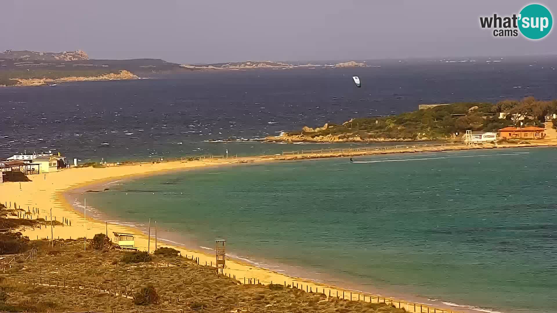 Spletna kamera plaža Porto Pollo Sardinija v živo