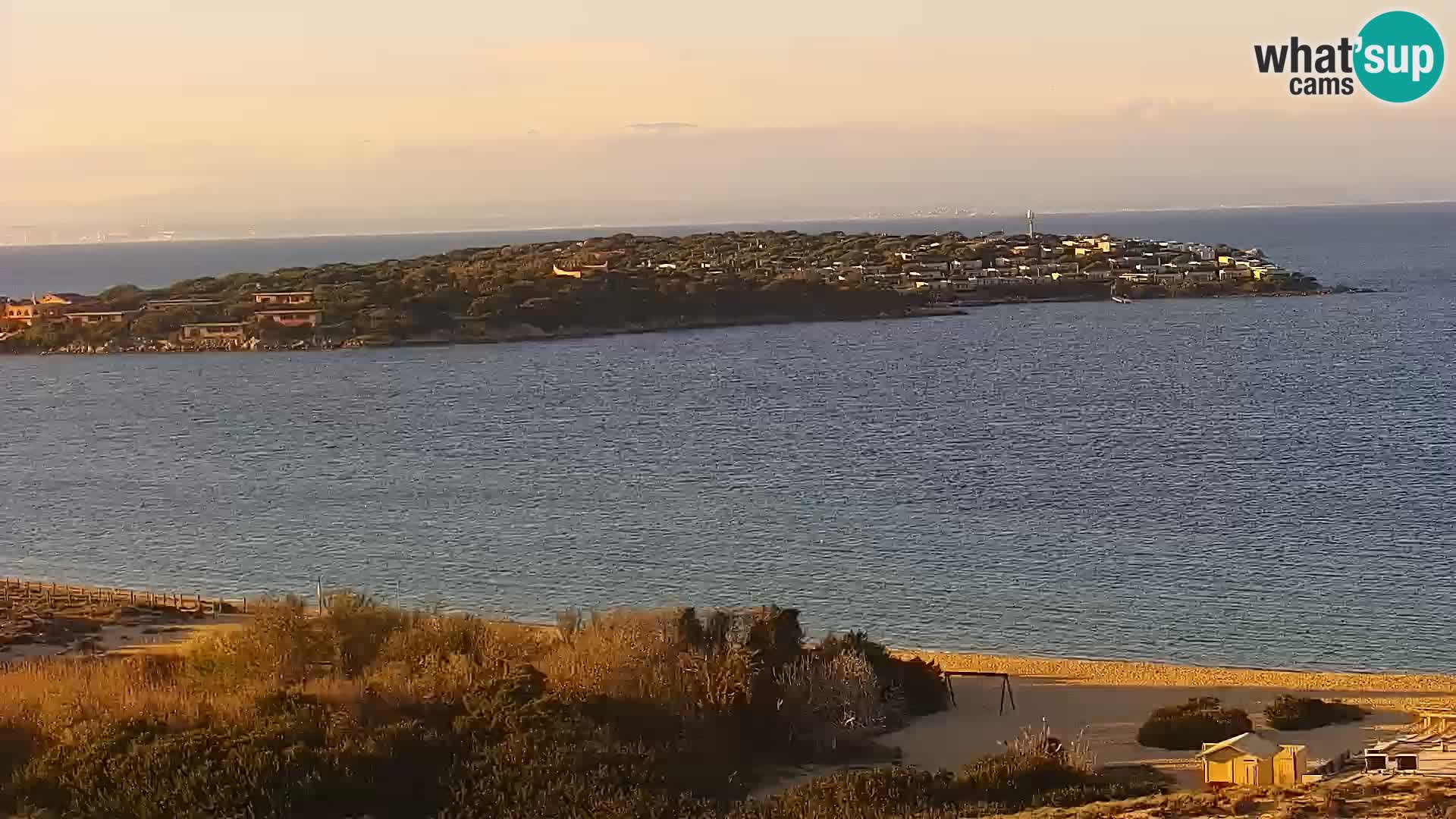 Spletna kamera plaža Porto Pollo Sardinija v živo