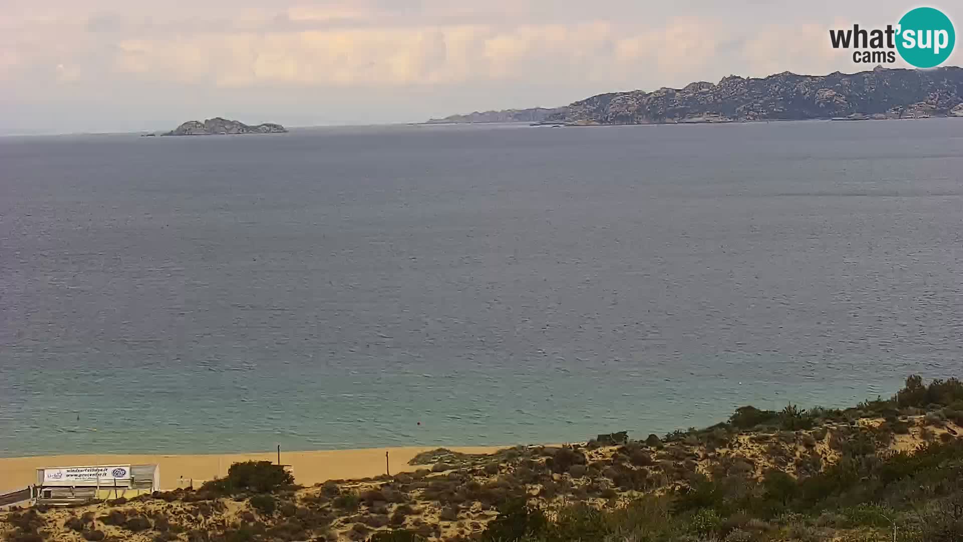 Webcam Strand Porto Pollo Sardinien live kamera