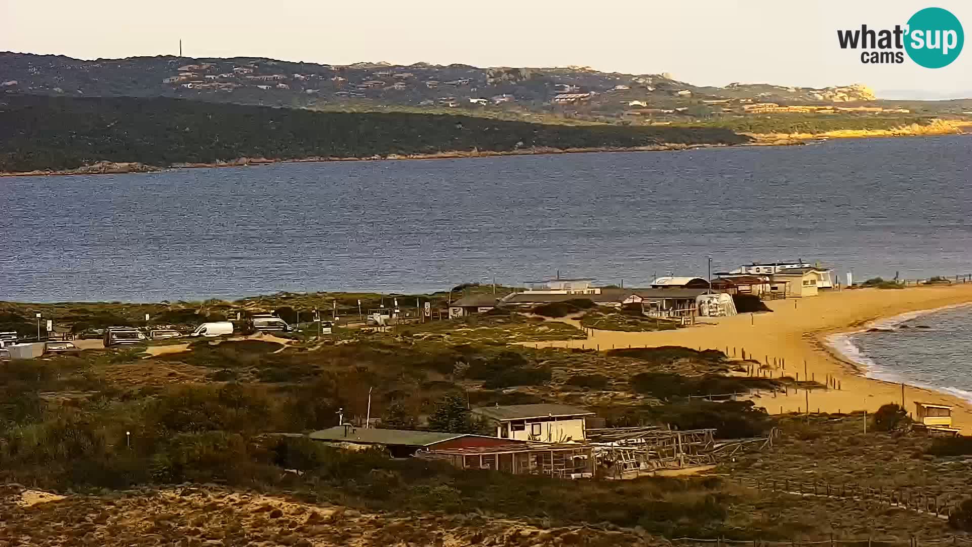 Live webcam Porto Pollo beach Sardinia livecam