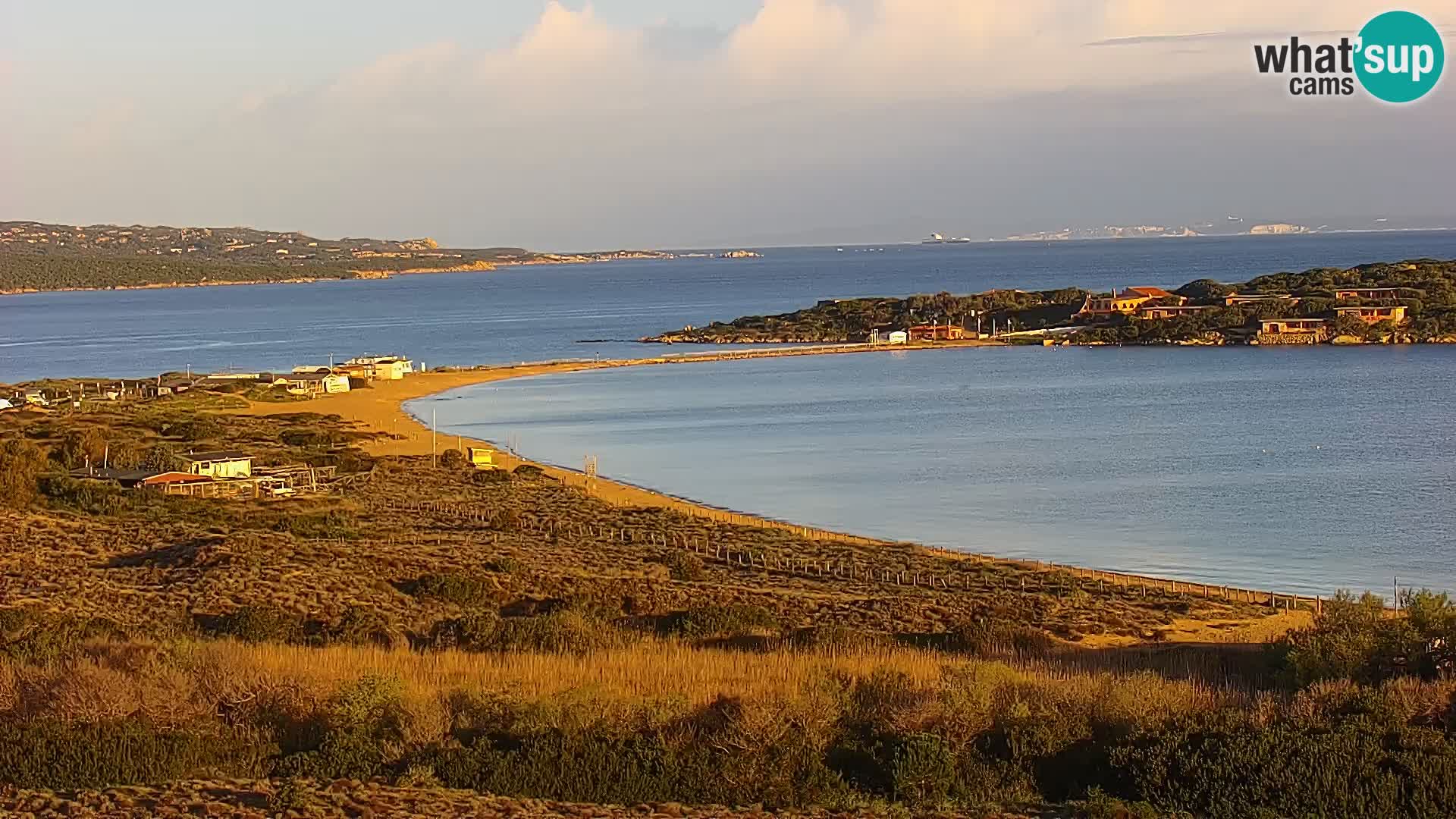 Spletna kamera plaža Porto Pollo Sardinija v živo