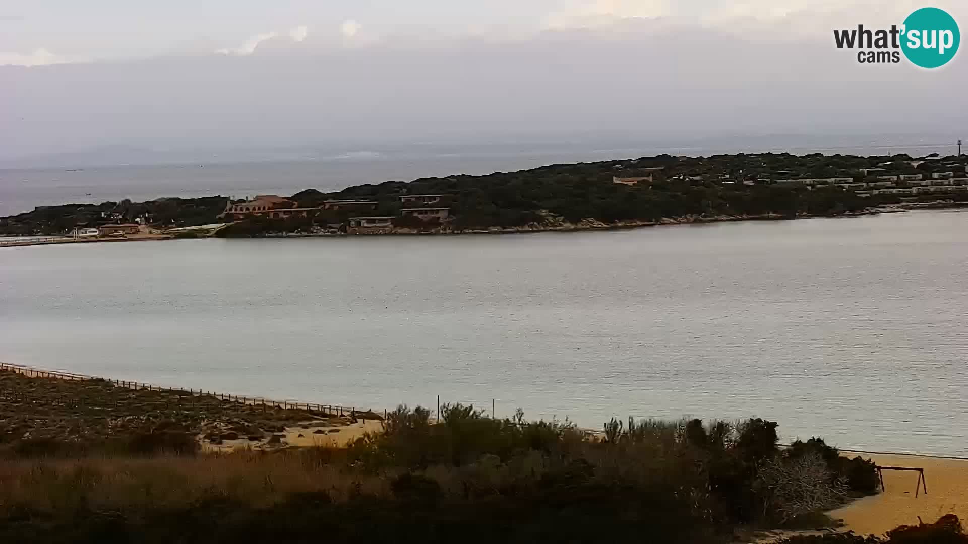 Spletna kamera plaža Porto Pollo Sardinija v živo