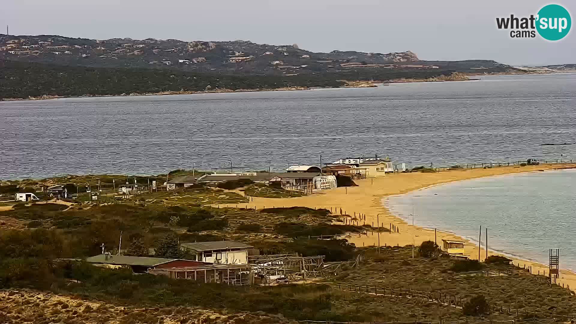 Webcam Strand Porto Pollo Sardinien live kamera