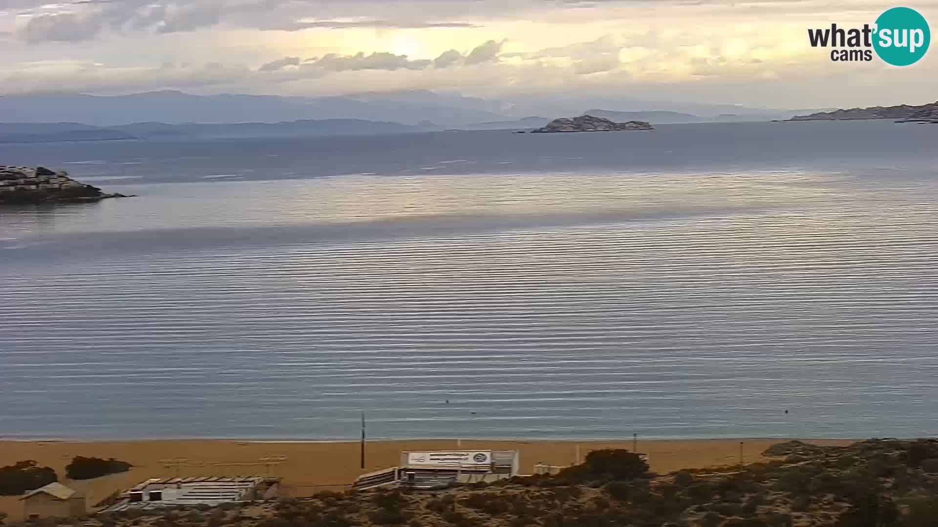 Webcam Strand Porto Pollo Sardinien live kamera