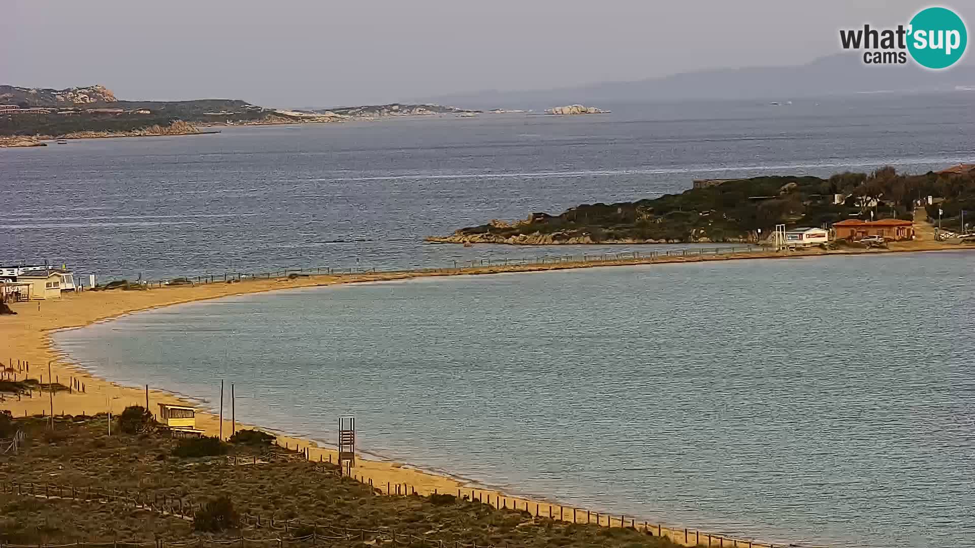 Spletna kamera plaža Porto Pollo Sardinija v živo