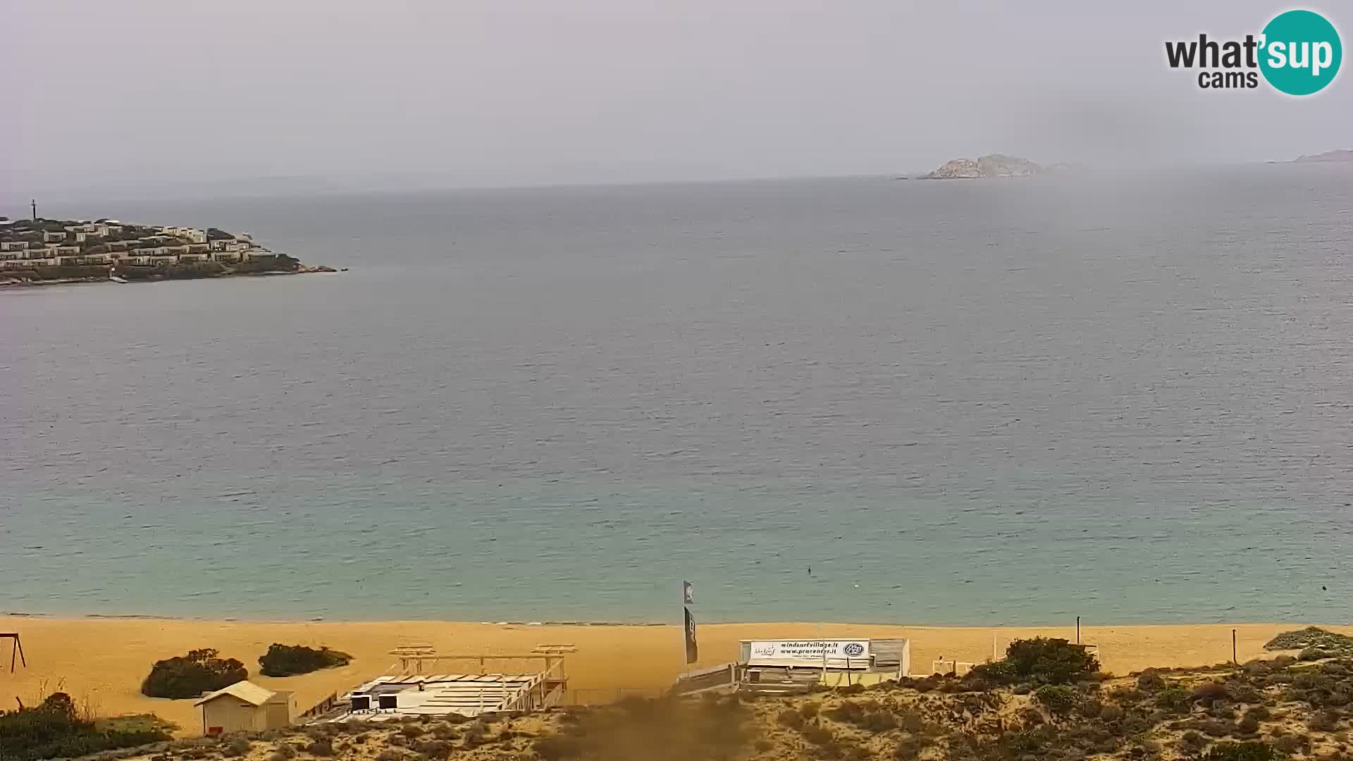 Webcam Strand Porto Pollo Sardinien live kamera