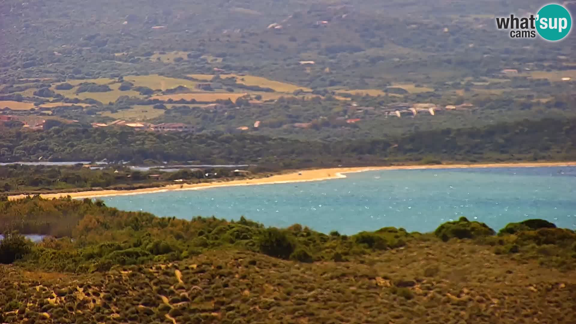 Spletna kamera plaža Porto Pollo Sardinija v živo
