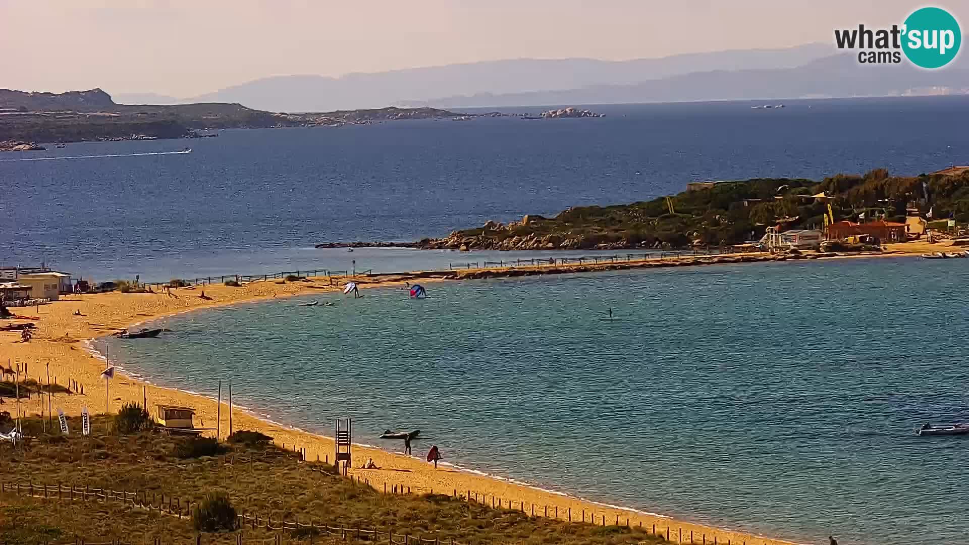 Camera en vivo Porto Pollo playa Cerdeña