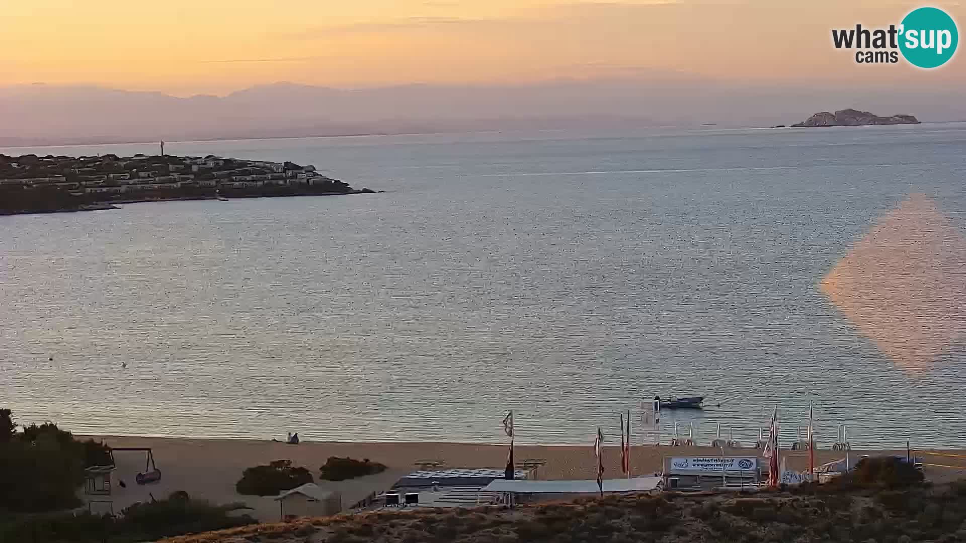 Web kamera plaža Porto Pollo Sardinija u živo