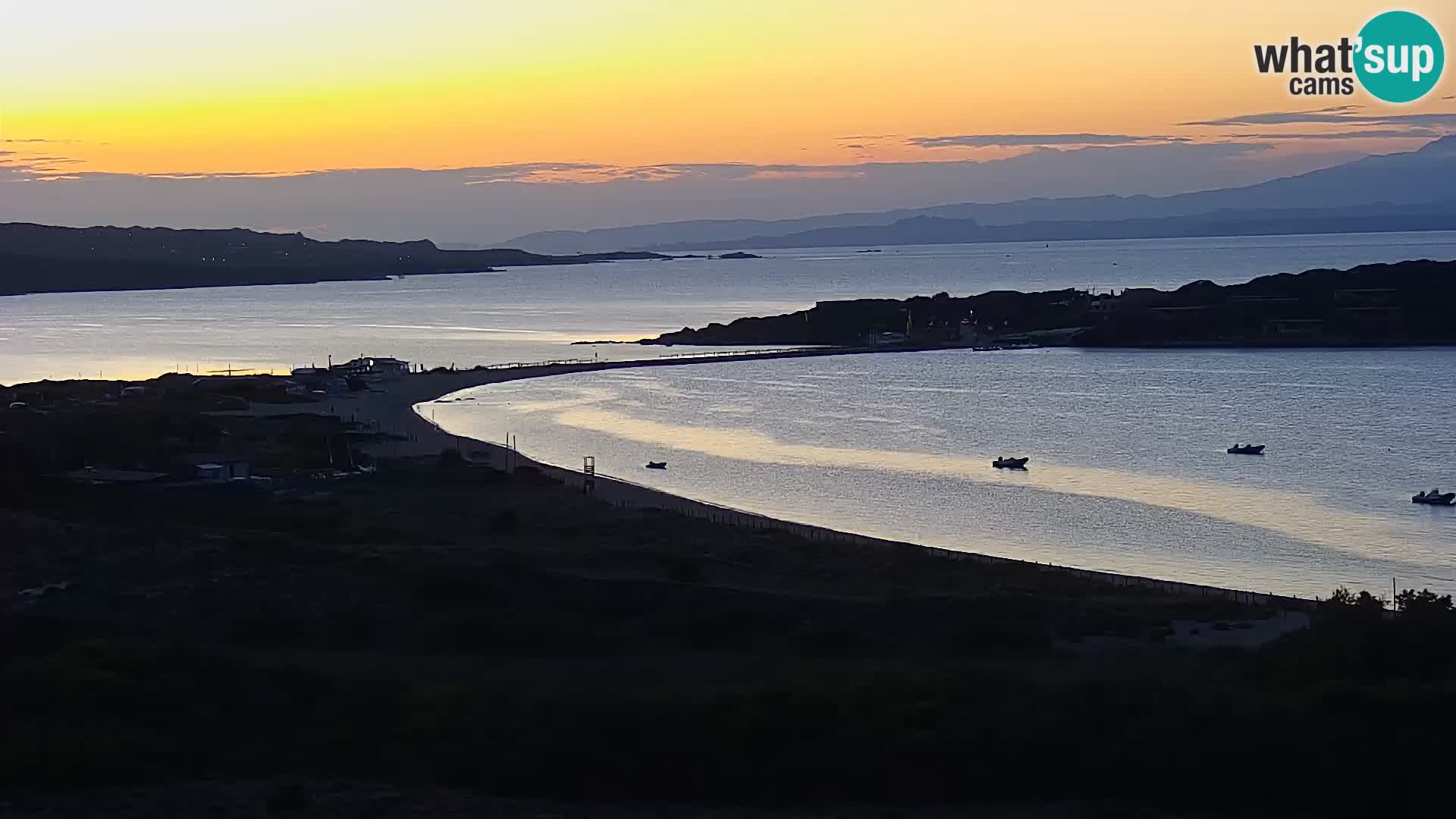 Webcam Porto Pollo le Dune | spiaggia Sardegna