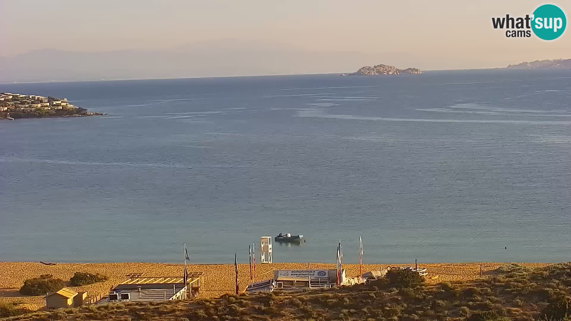 Live webcam Porto Pollo beach | Sardinia