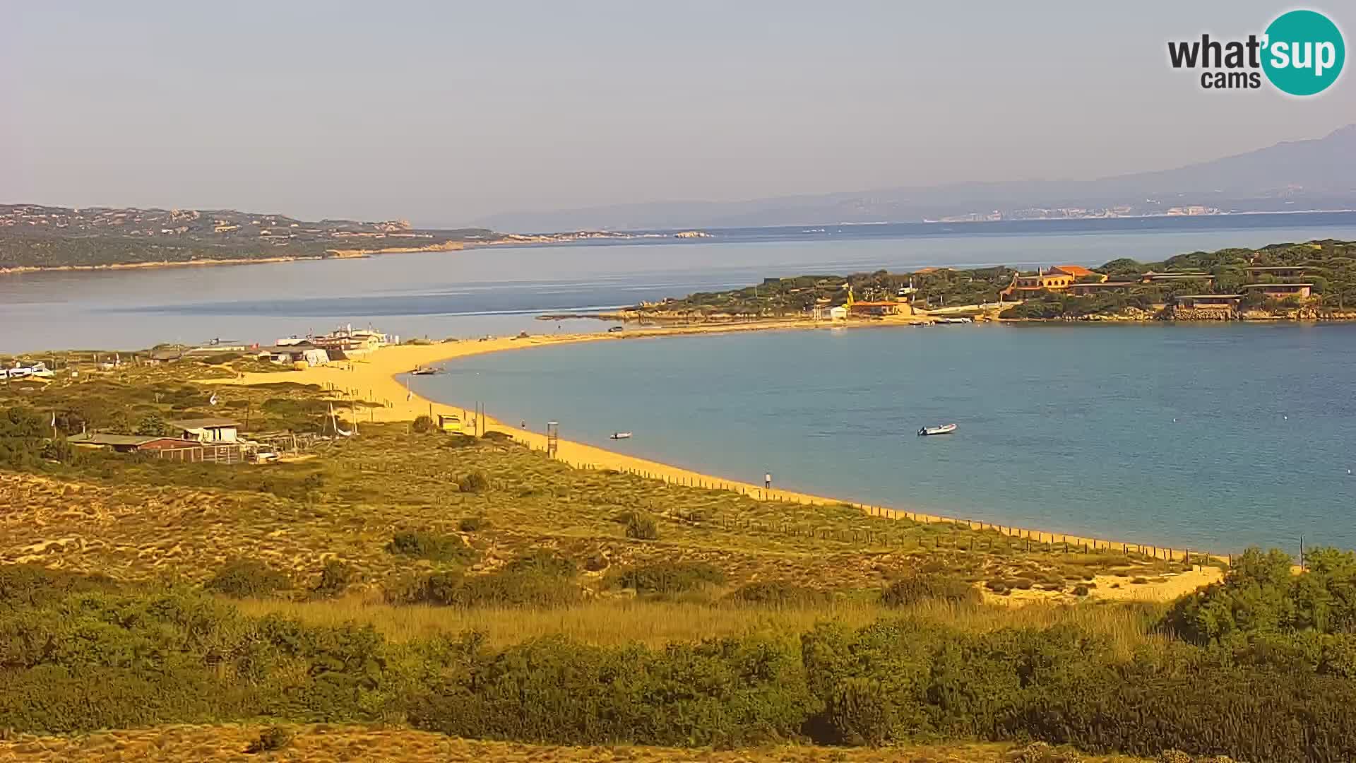 Spletna kamera plaža Porto Pollo Sardinija v živo