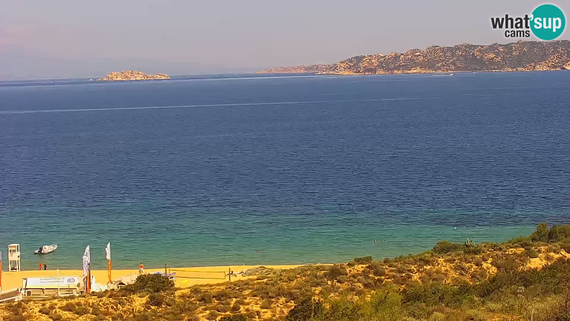 Live webcam Porto Pollo beach | Sardinia