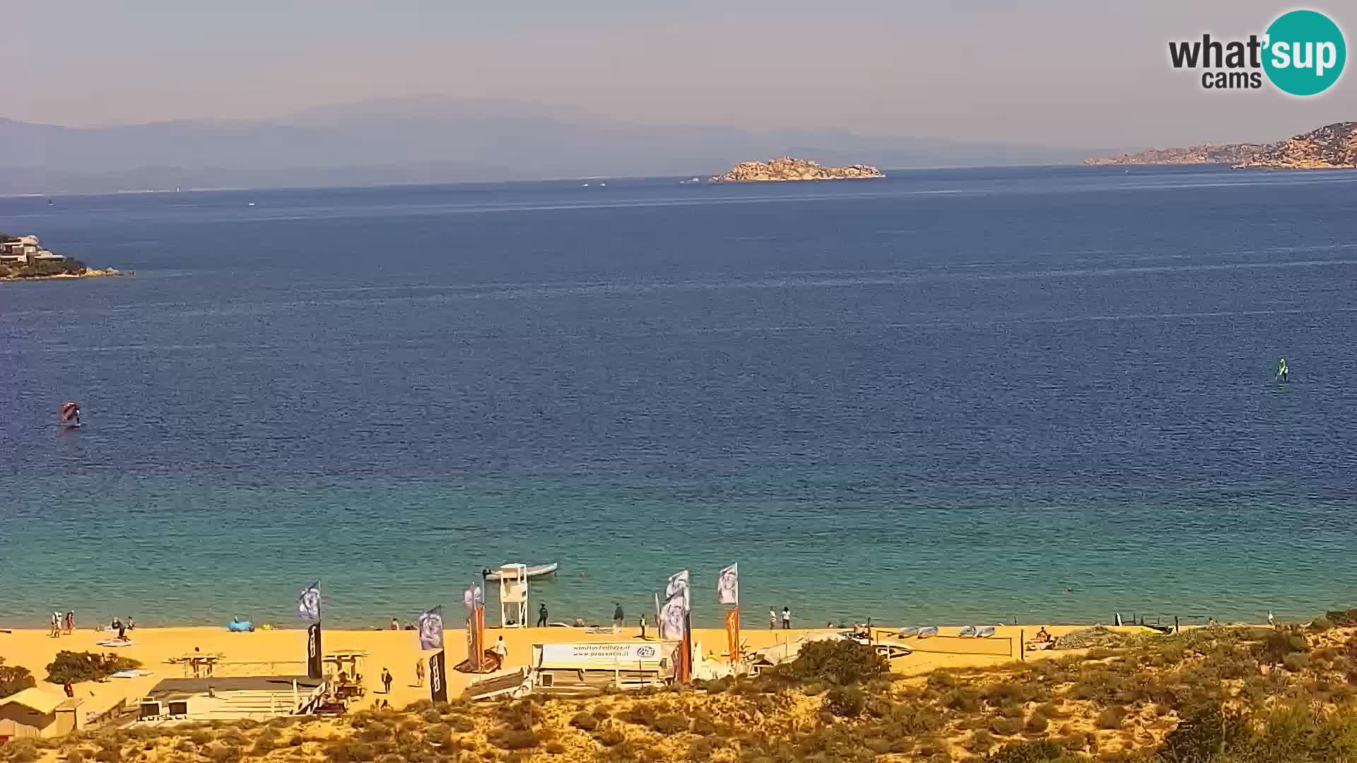 Live webcam Porto Pollo beach | Sardinia