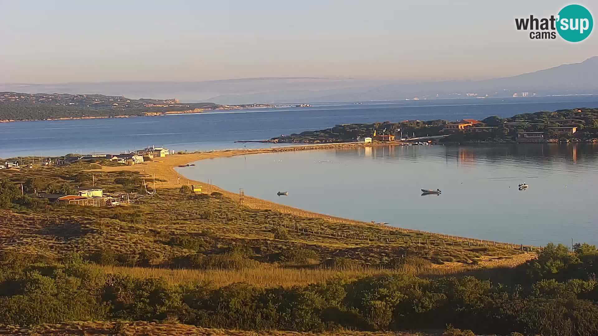 Livecam Porto Pollo plage Sardaigne webcam