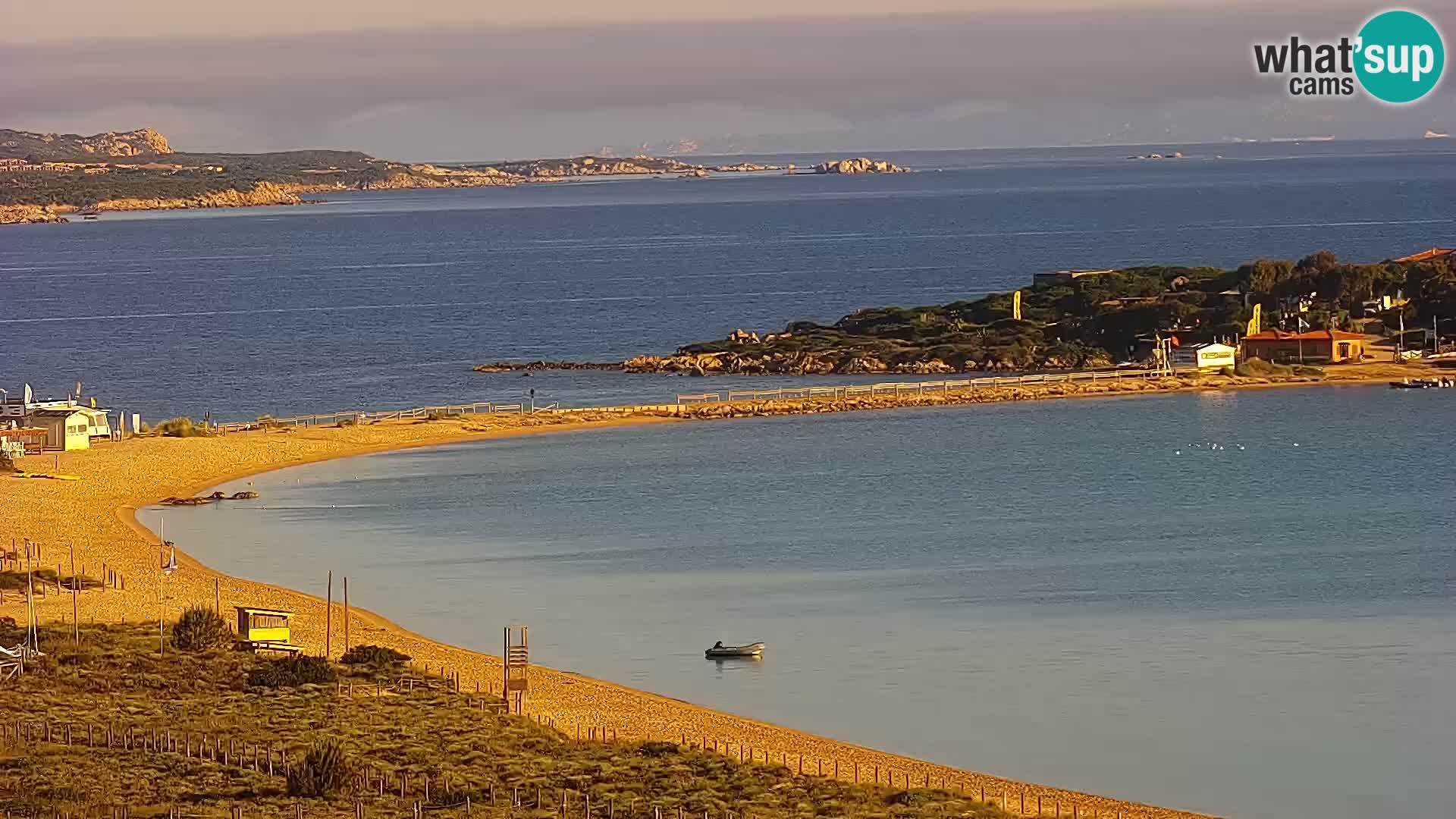 Webcam Porto Pollo le Dune | spiaggia Sardegna
