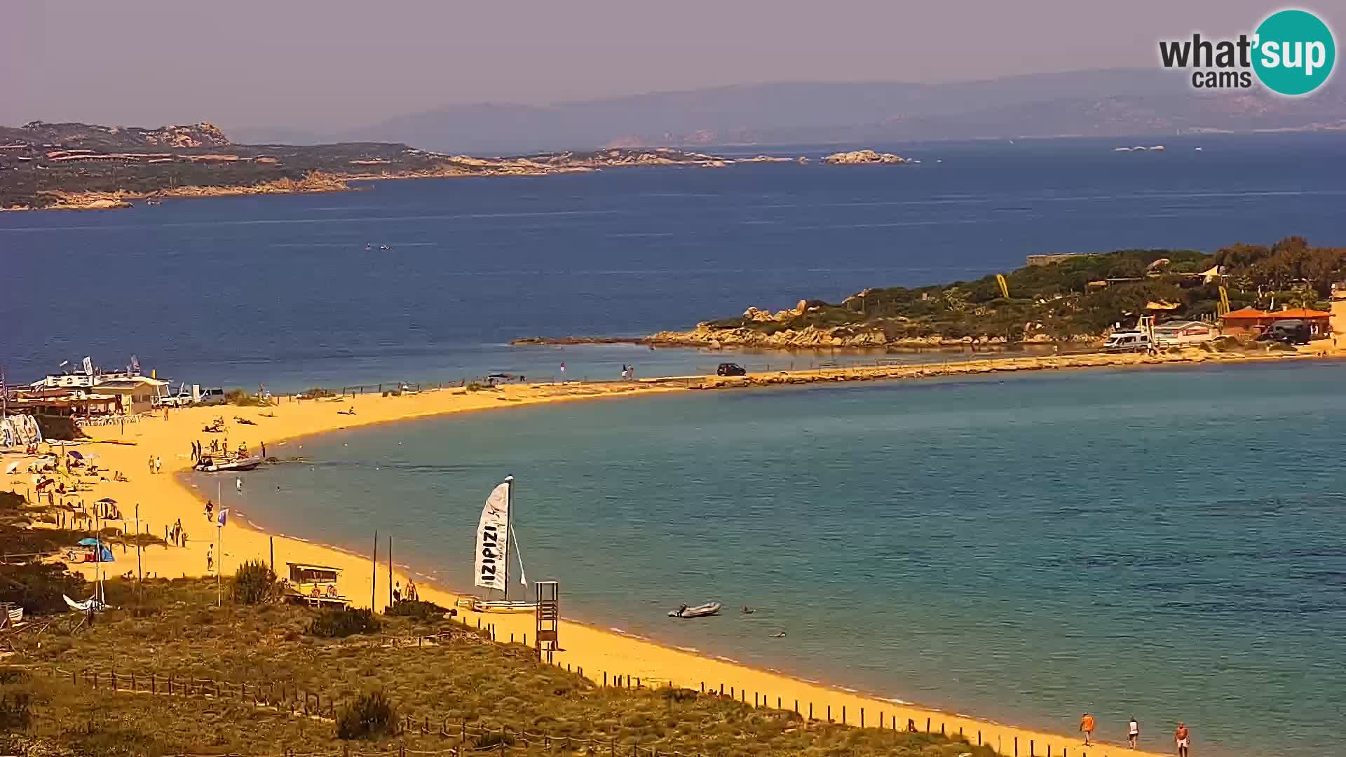 Web kamera plaža Porto Pollo Sardinija u živo