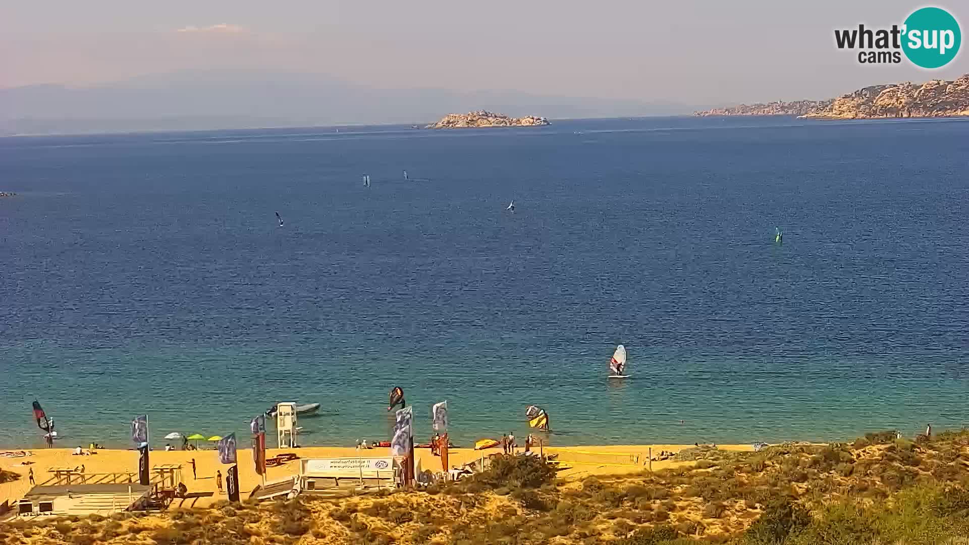 Webcam Porto Pollo le Dune | spiaggia Sardegna