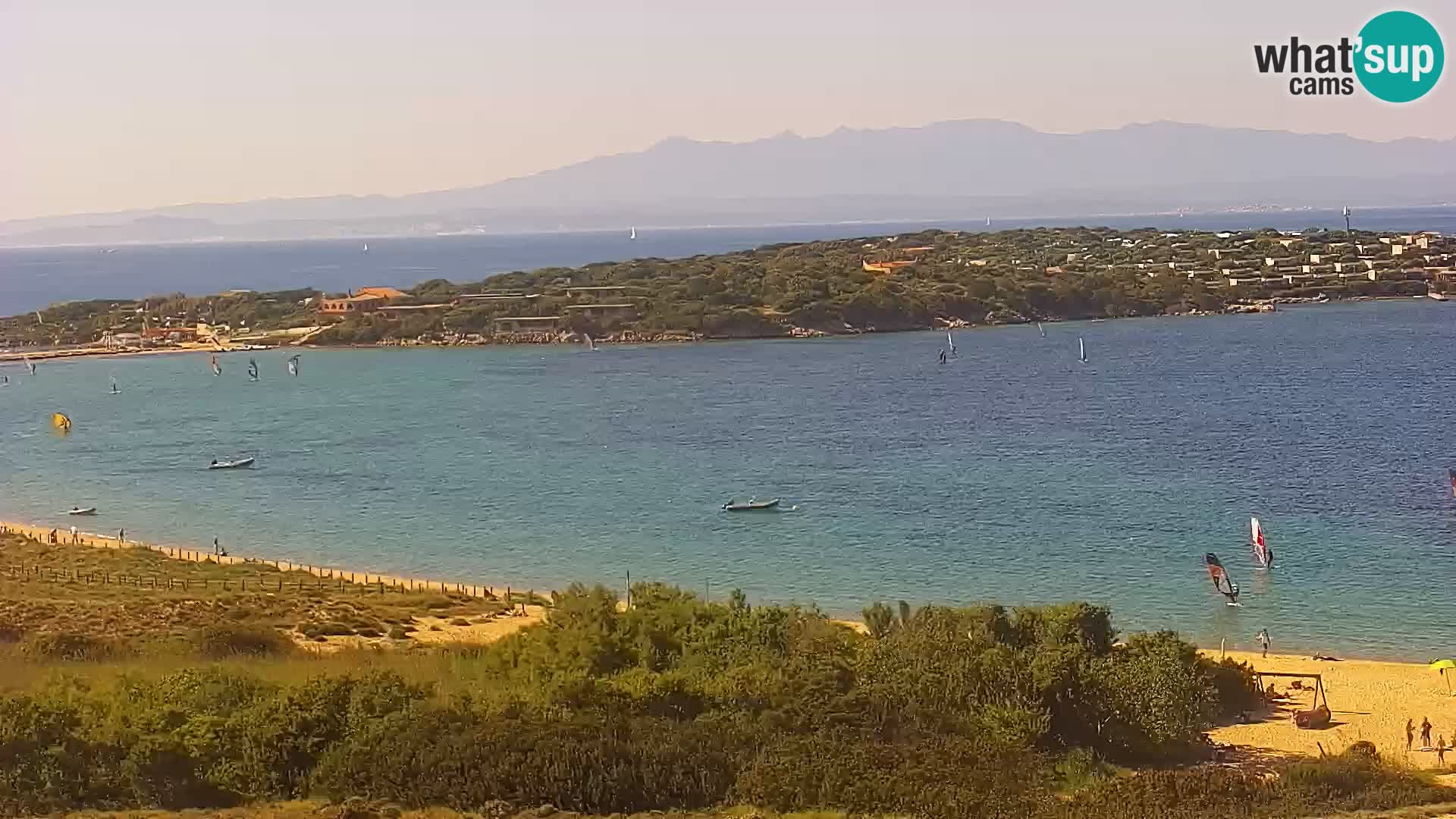 Webcam Porto Pollo le Dune | spiaggia Sardegna