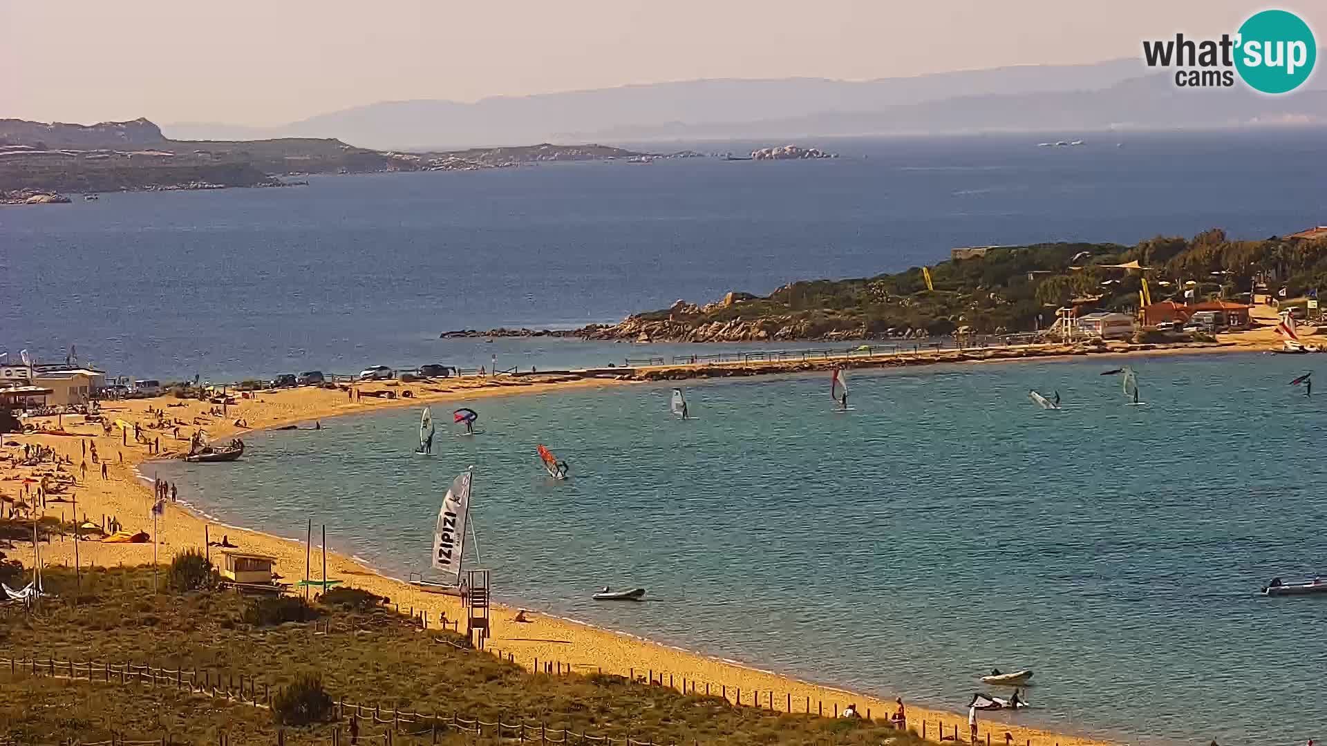 Spletna kamera plaža Porto Pollo Sardinija v živo