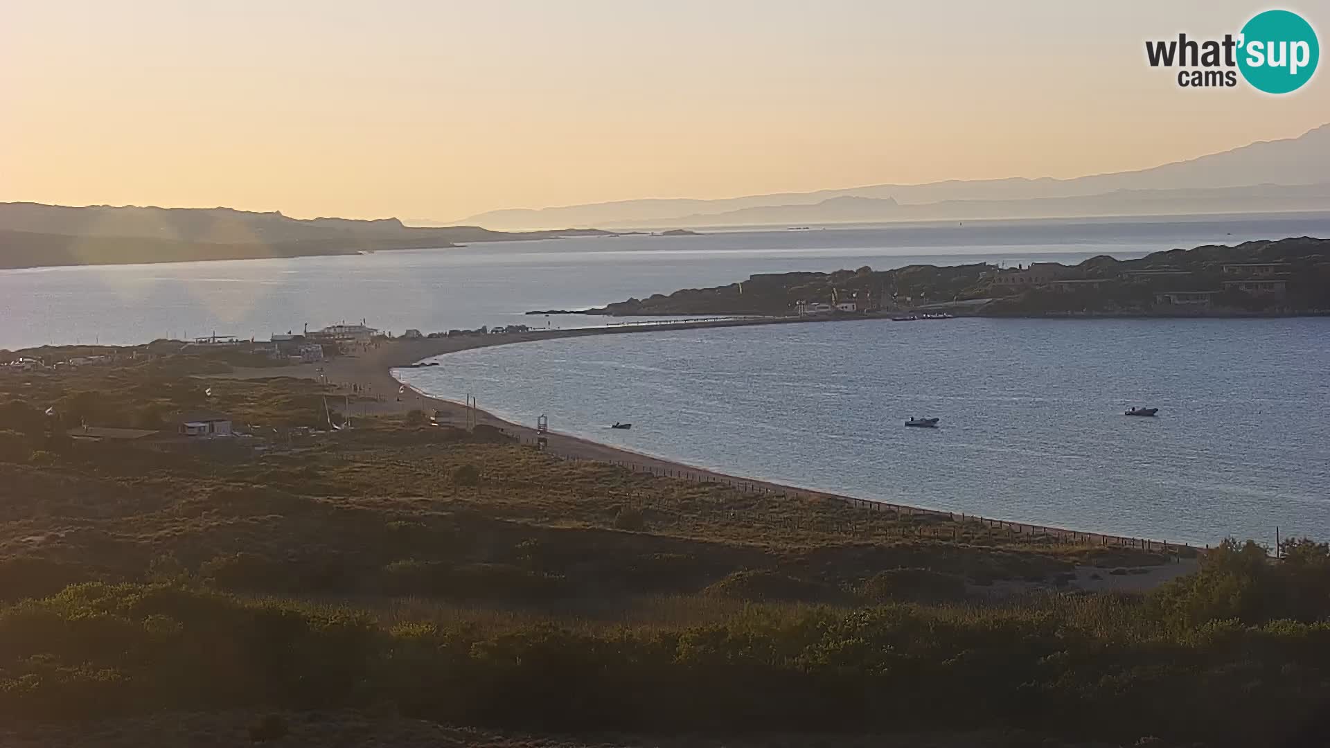 Webcam Strand Porto Pollo Sardinien live kamera
