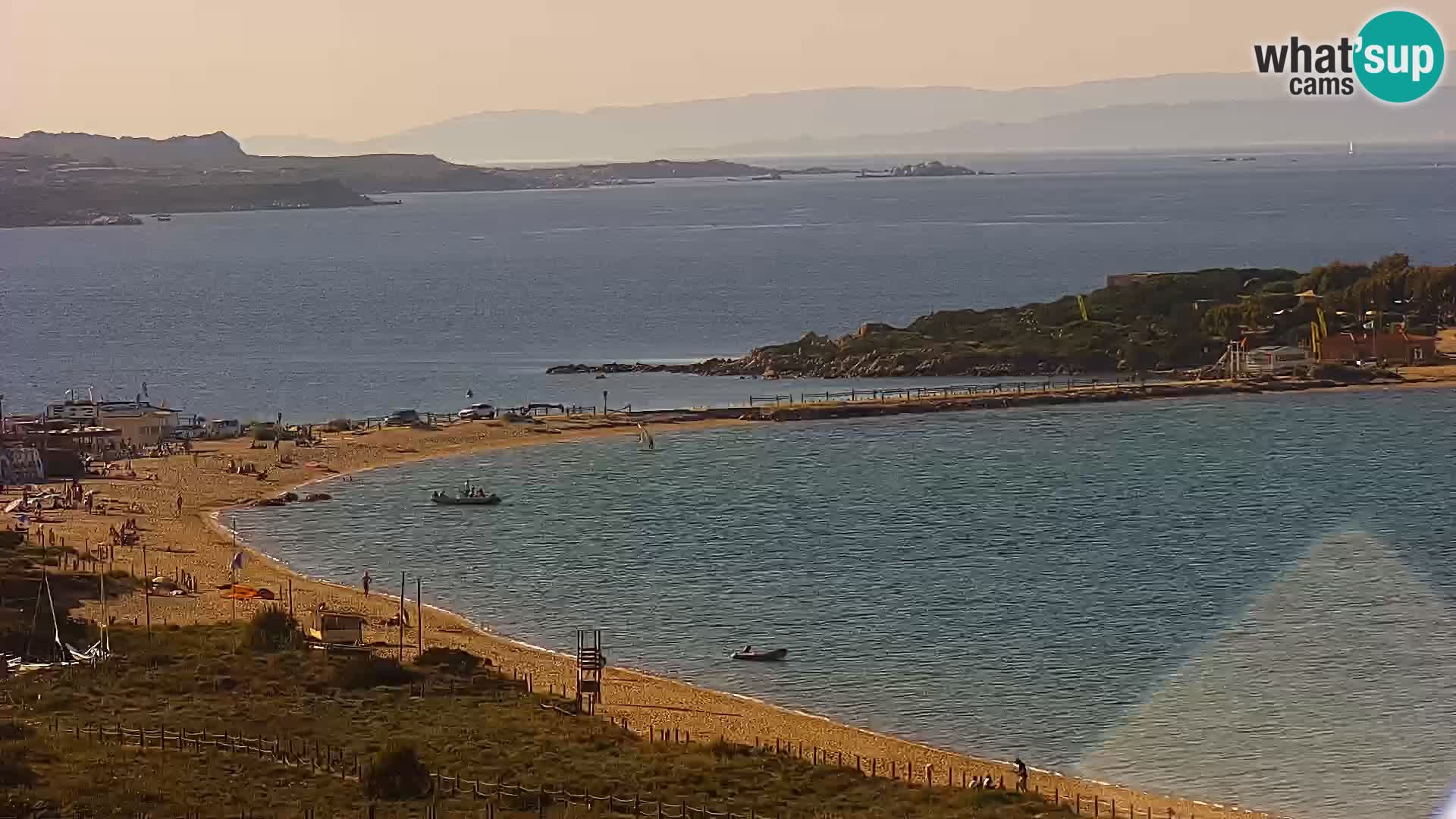 Spletna kamera plaža Porto Pollo Sardinija v živo