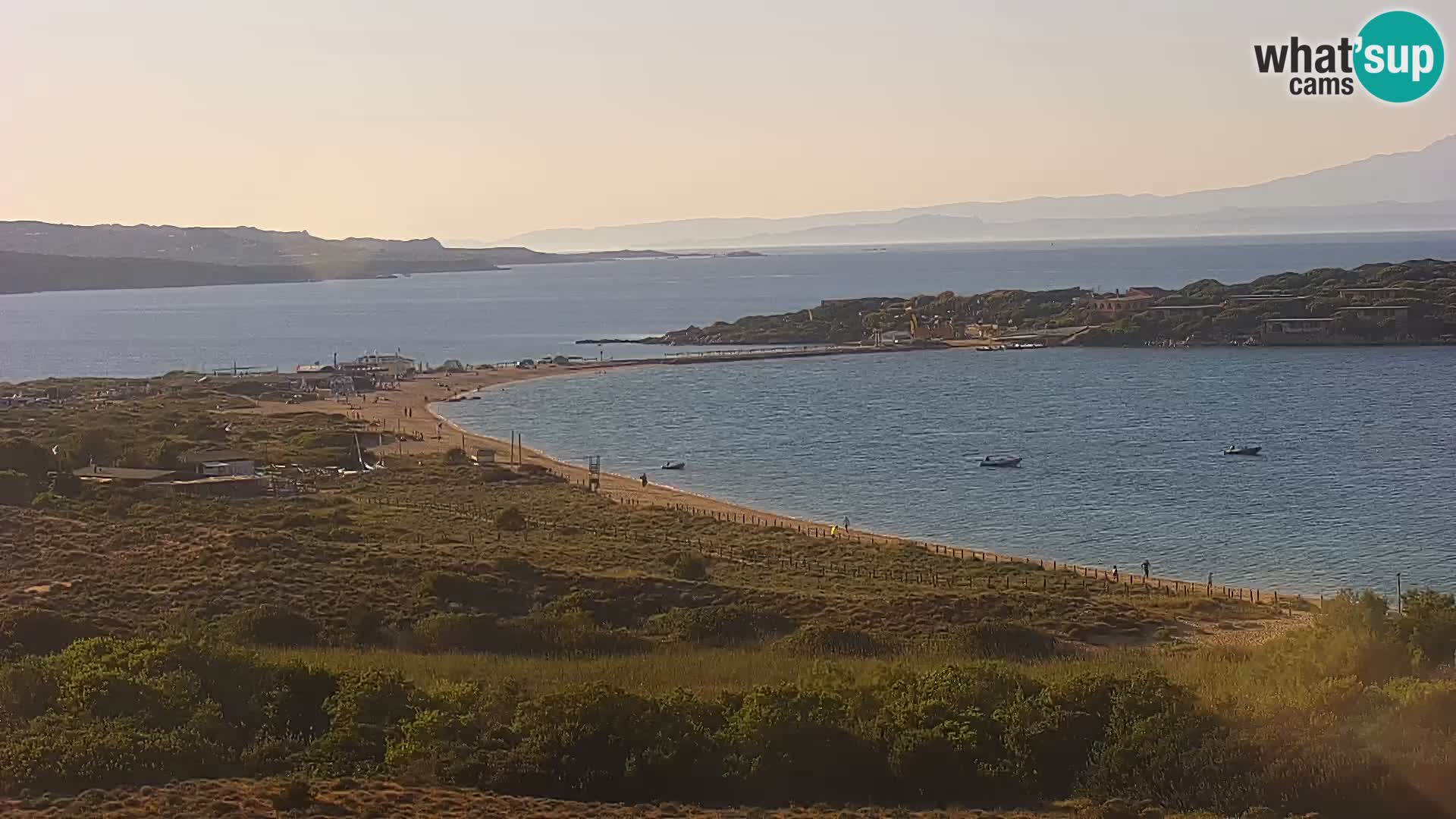 Spletna kamera plaža Porto Pollo Sardinija v živo