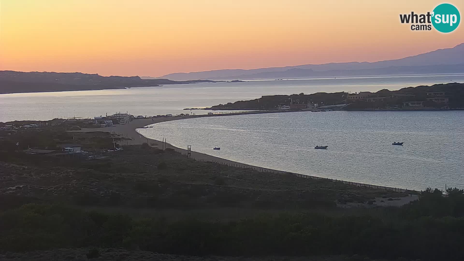 Webcam Strand Porto Pollo Sardinien live kamera