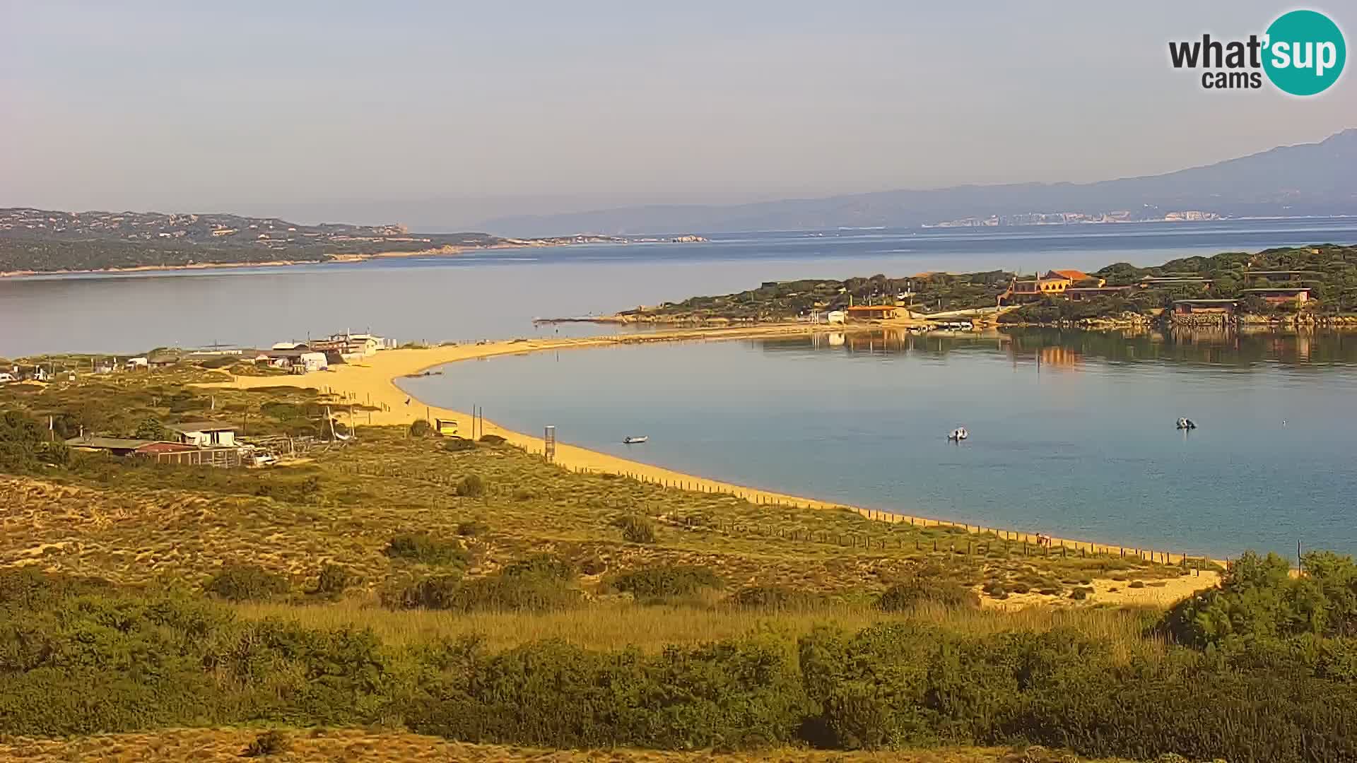 Webcam Porto Pollo spiaggia Sardegna livecam