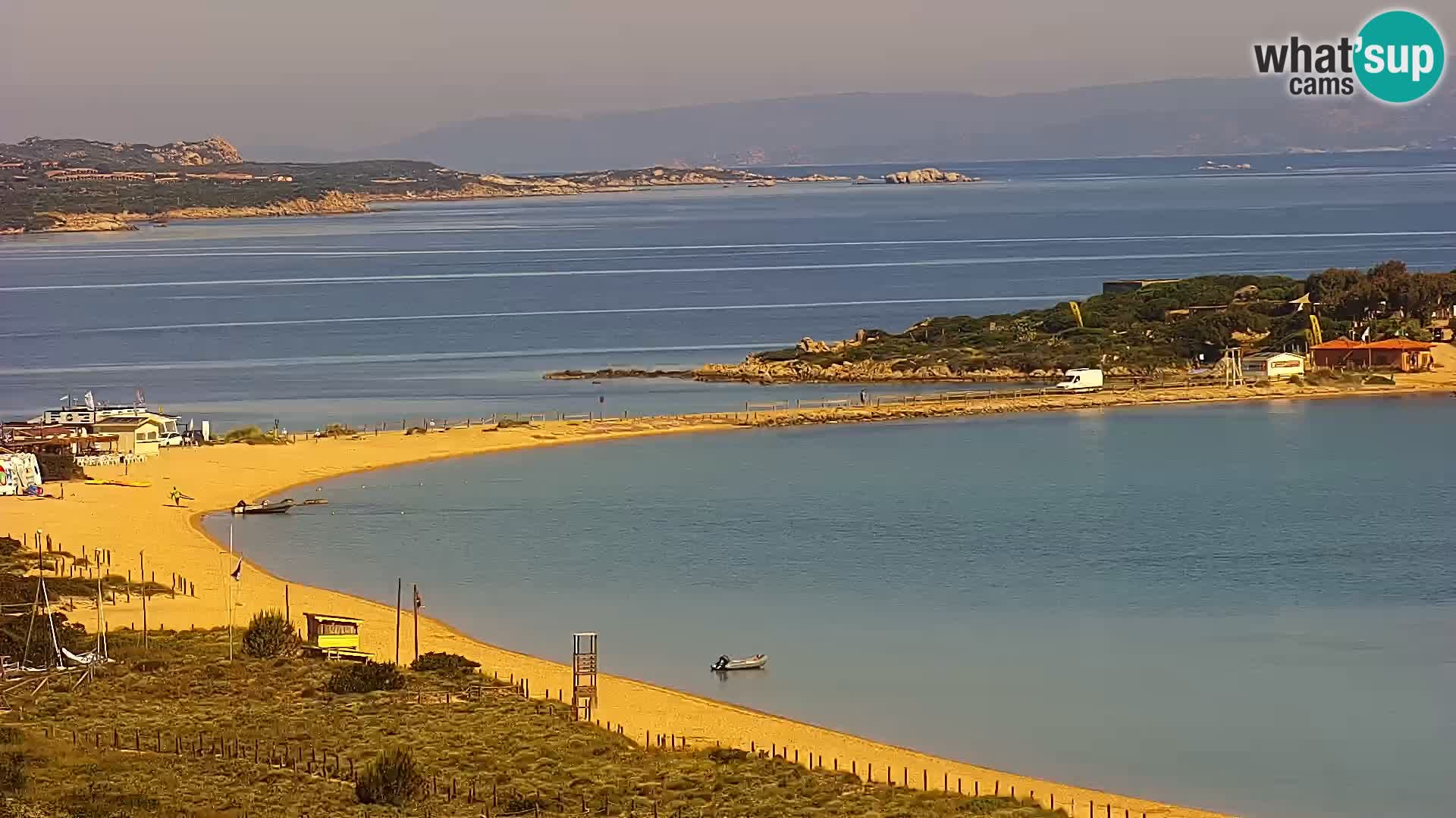 Webcam Porto Pollo spiaggia Sardegna livecam