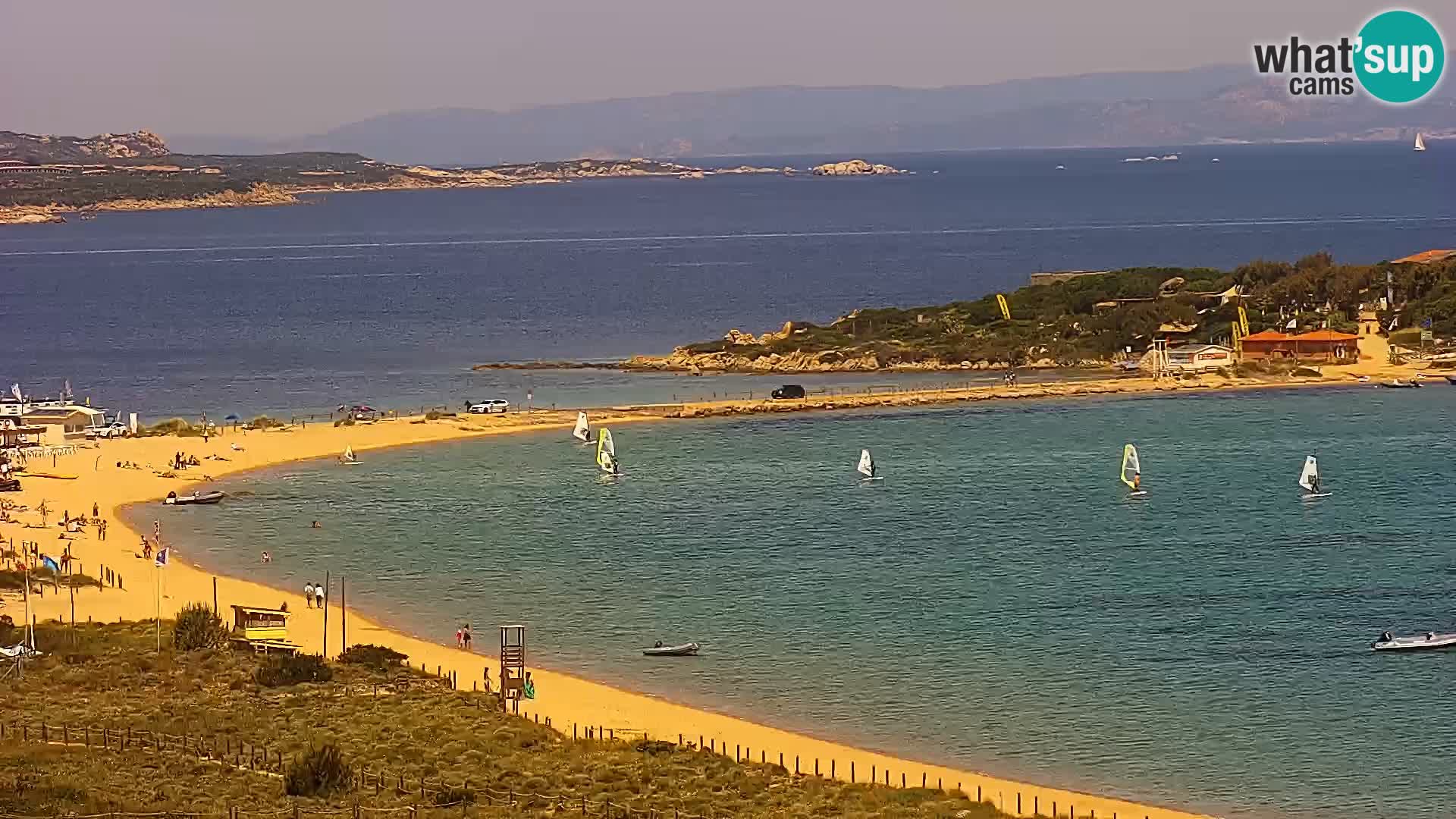 Webcam Porto Pollo le Dune | spiaggia Sardegna