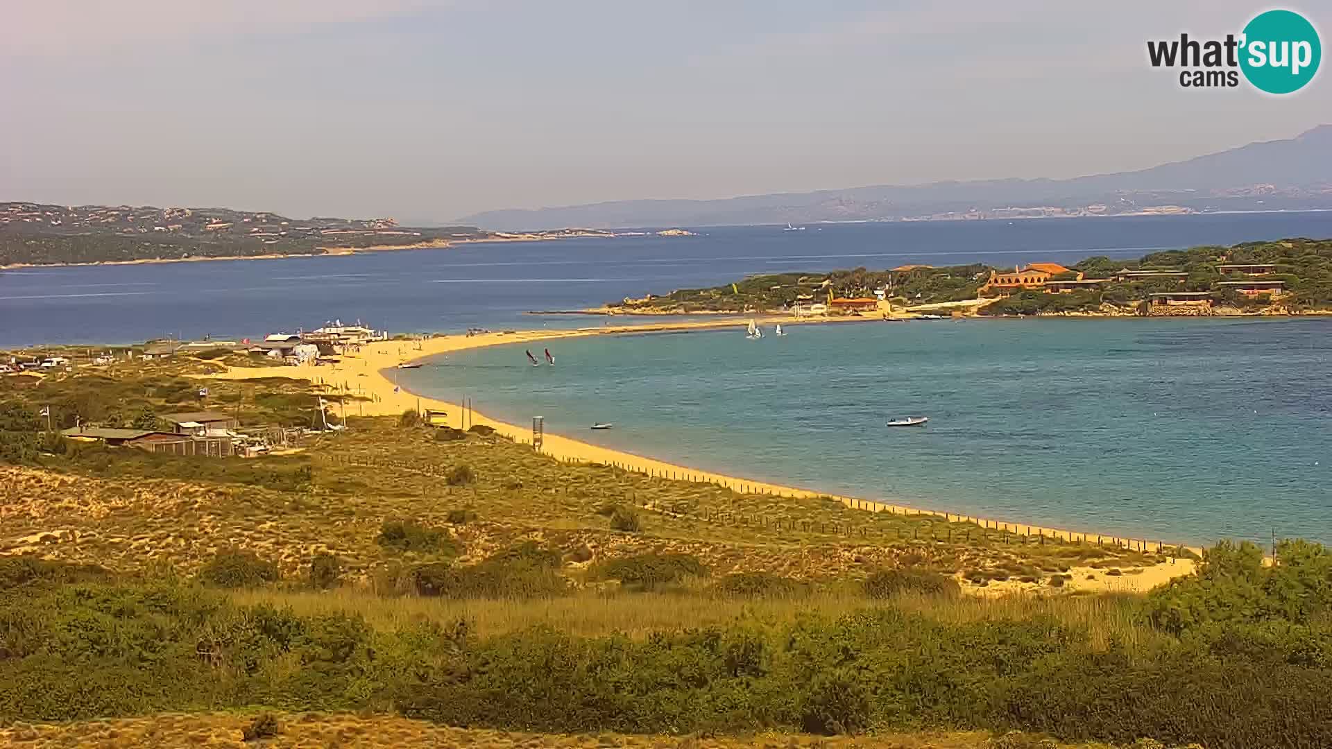 Webcam Porto Pollo le Dune | spiaggia Sardegna