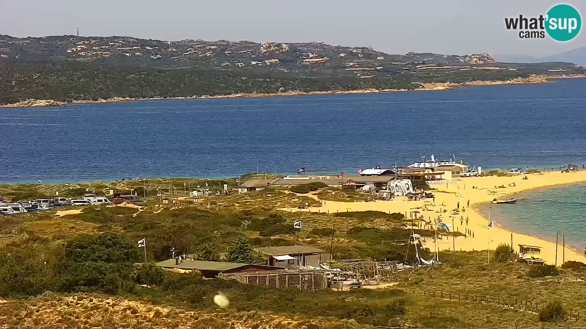Spletna kamera plaža Porto Pollo Sardinija v živo