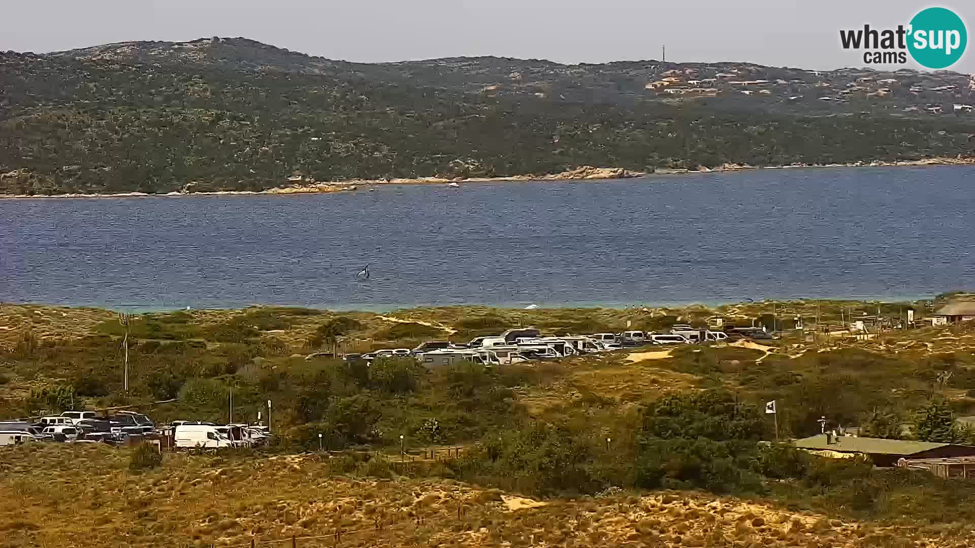 Livecam Porto Pollo plage Sardaigne webcam