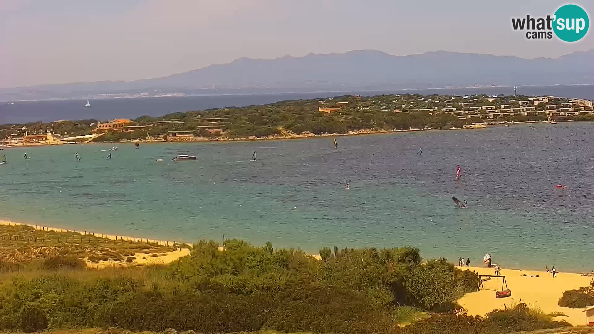 Webcam Porto Pollo le Dune | spiaggia Sardegna