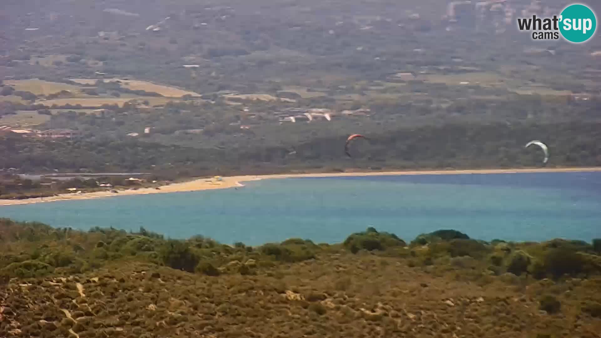 Livecam Porto Pollo plage Sardaigne webcam