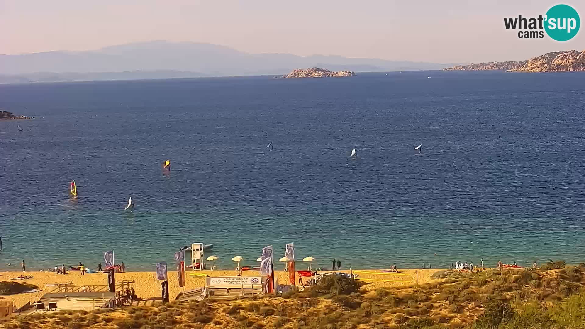 Spletna kamera plaža Porto Pollo Sardinija v živo