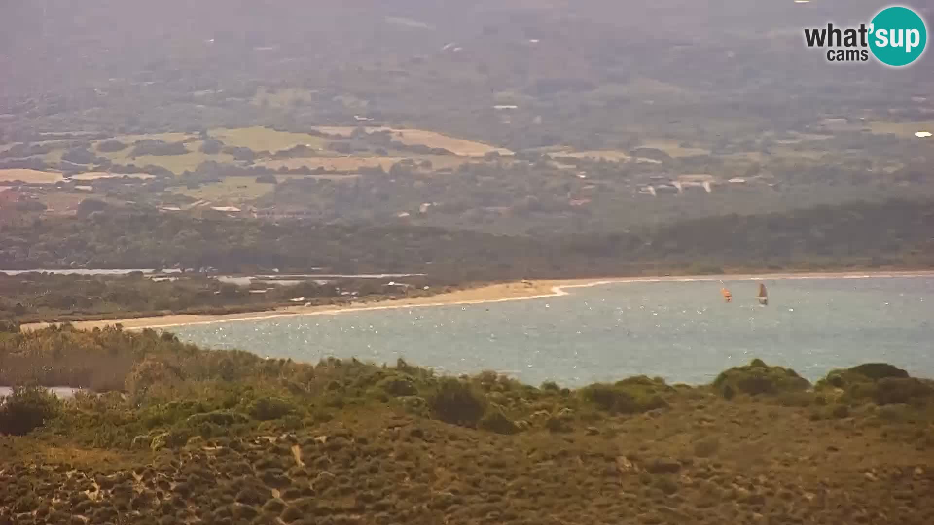 Webcam Strand Porto Pollo Sardinien live kamera