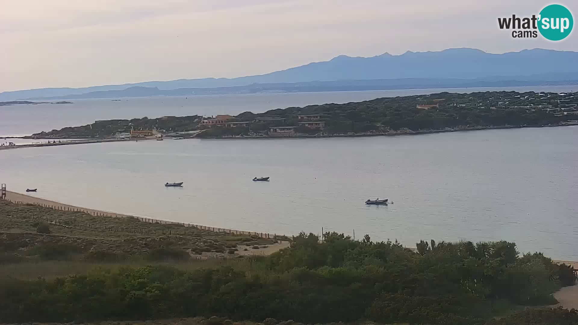 Webcam Strand Porto Pollo Sardinien live kamera