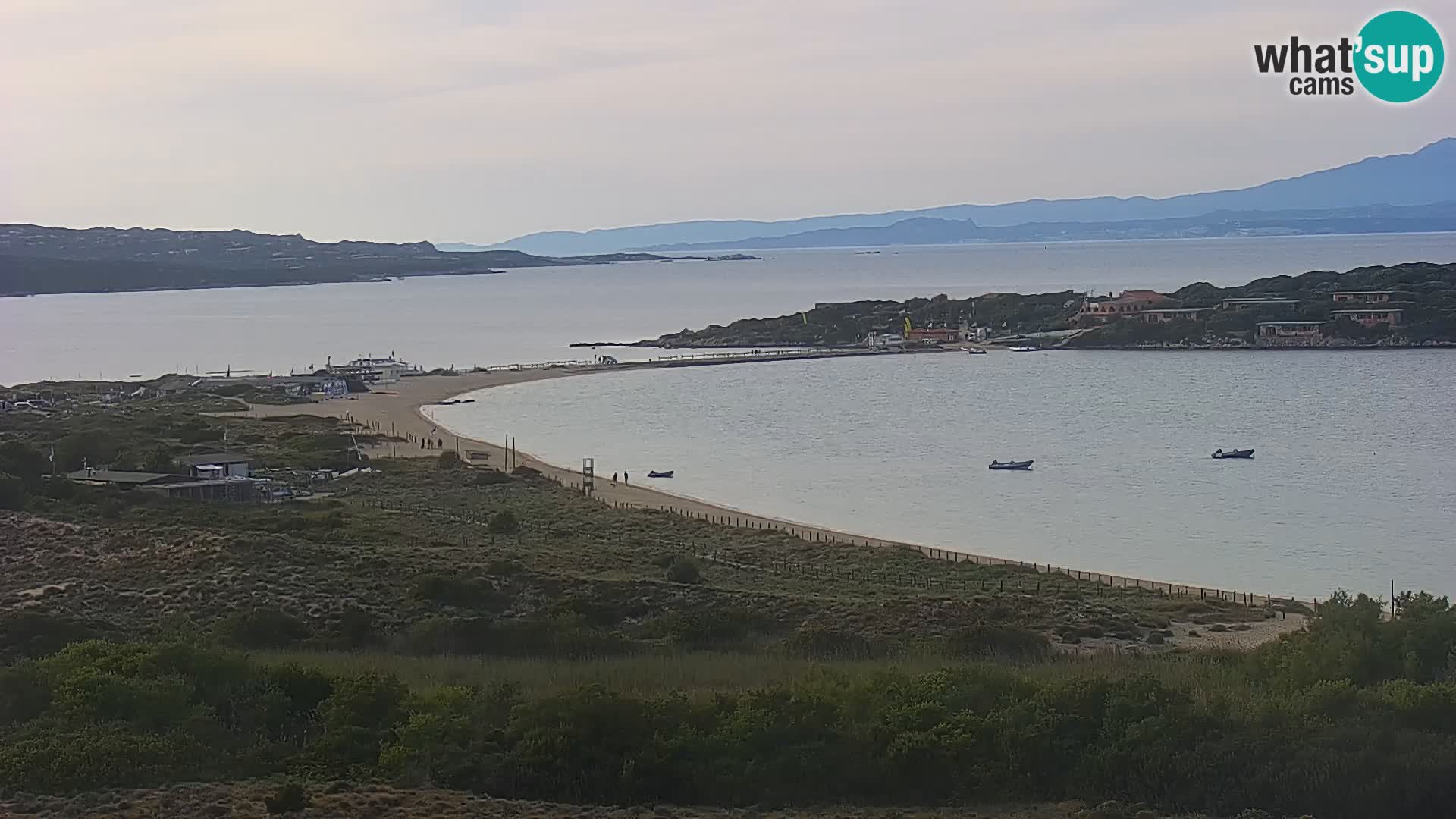 Livecam Porto Pollo plage Sardaigne webcam