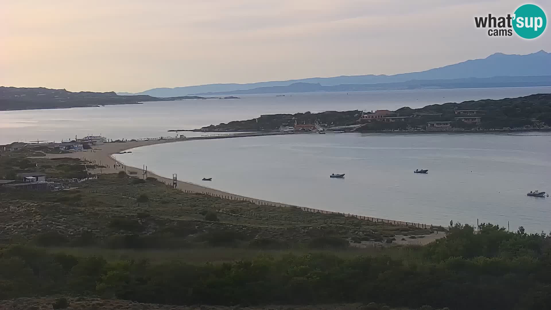 Livecam Porto Pollo plage Sardaigne webcam