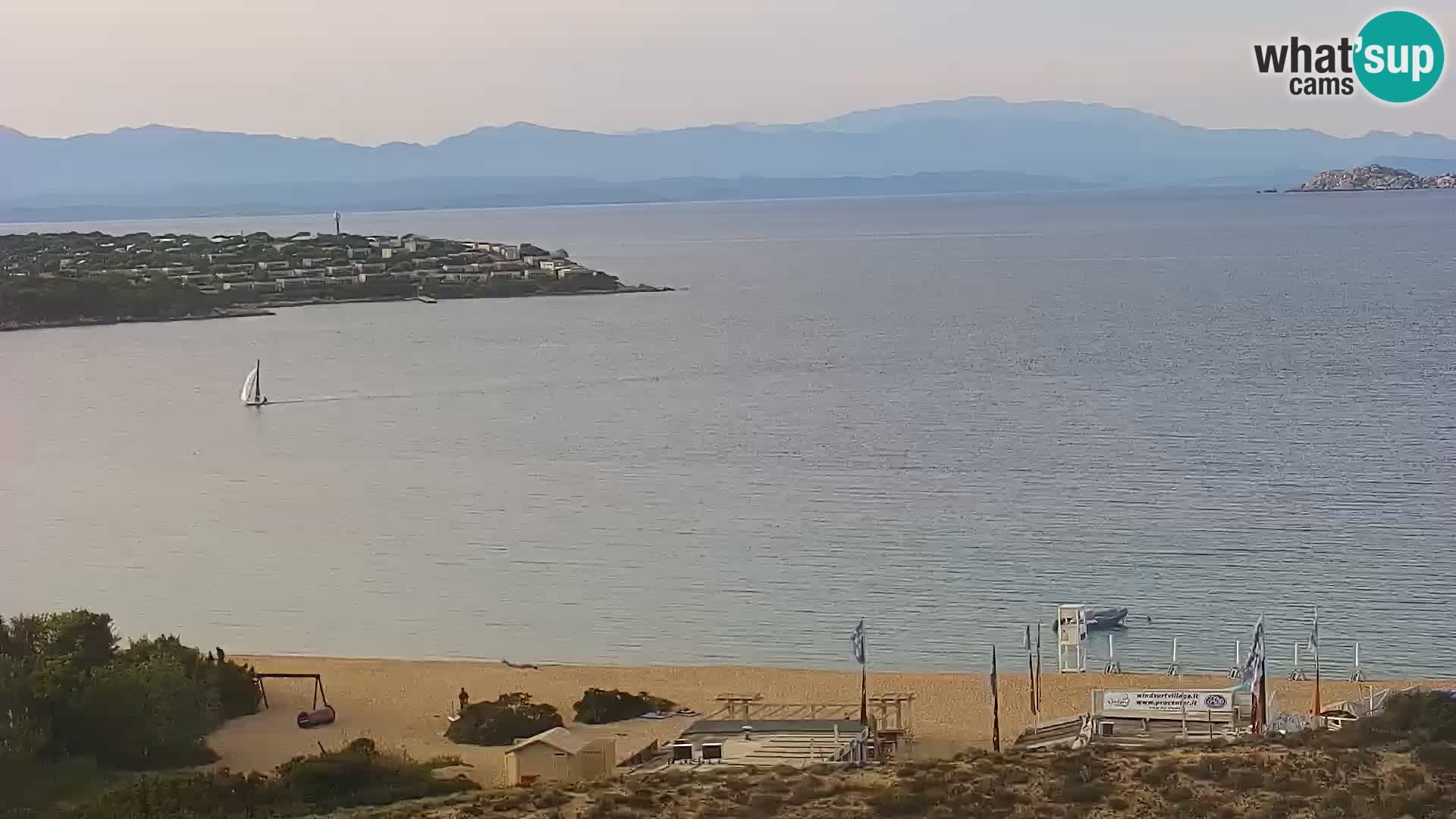 Live webcam Porto Pollo beach | Sardinia