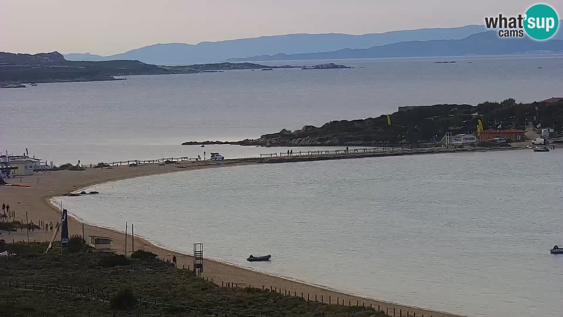 Spletna kamera plaža Porto Pollo Sardinija v živo